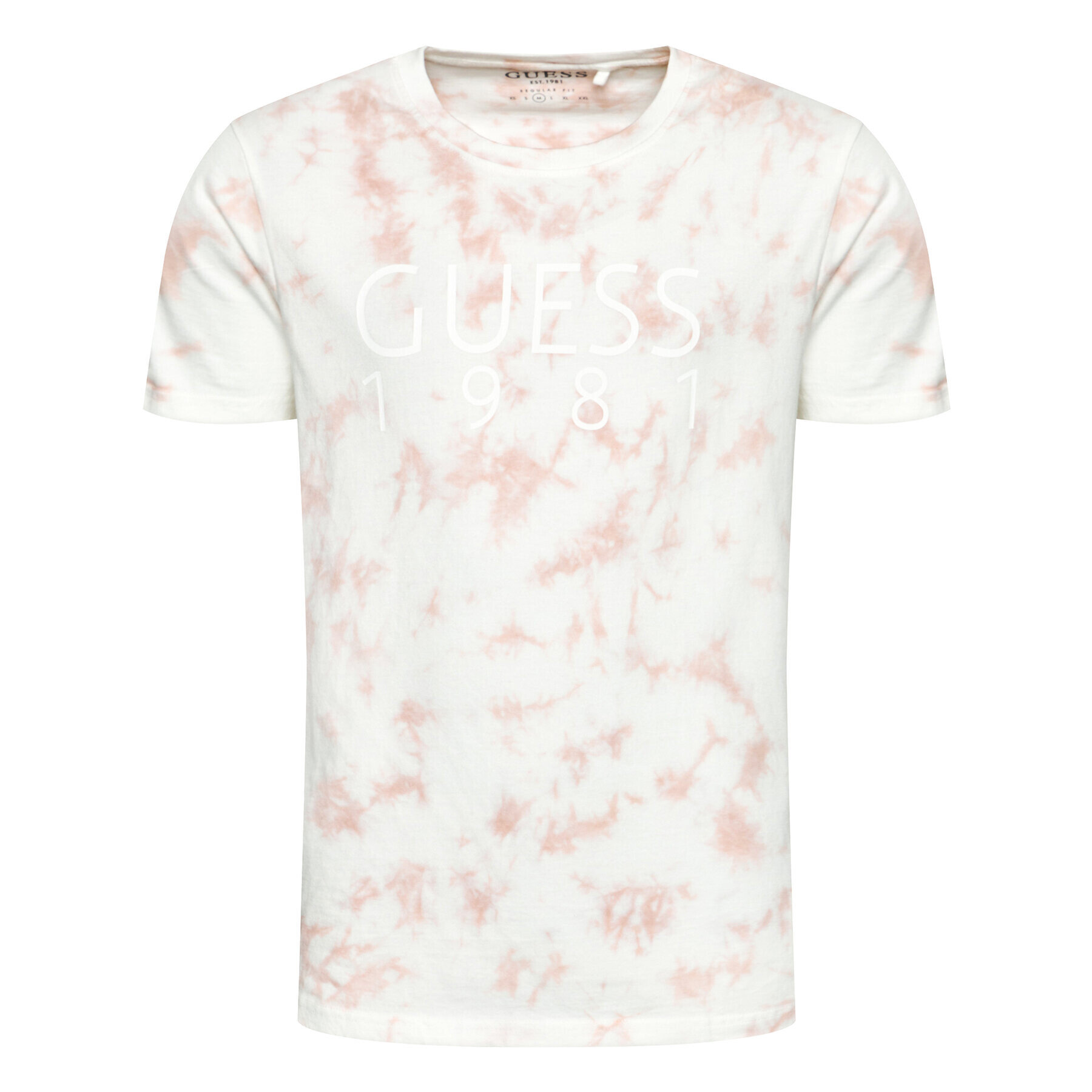 Guess T-Shirt M1RI62 K8FQ0 Růžová Regular Fit - Pepit.cz