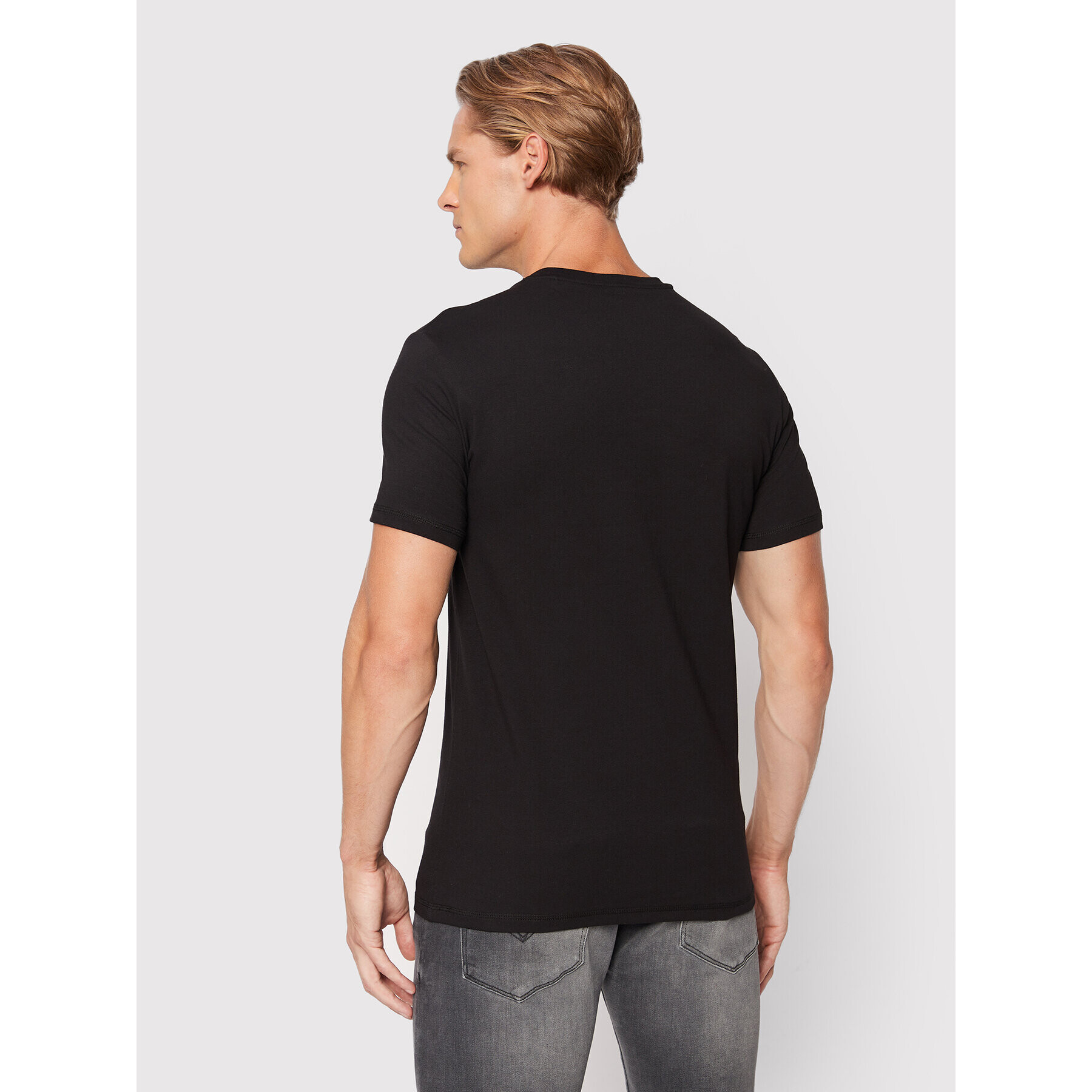 Guess T-Shirt M2BI25 J1314 Černá Slim Fit - Pepit.cz