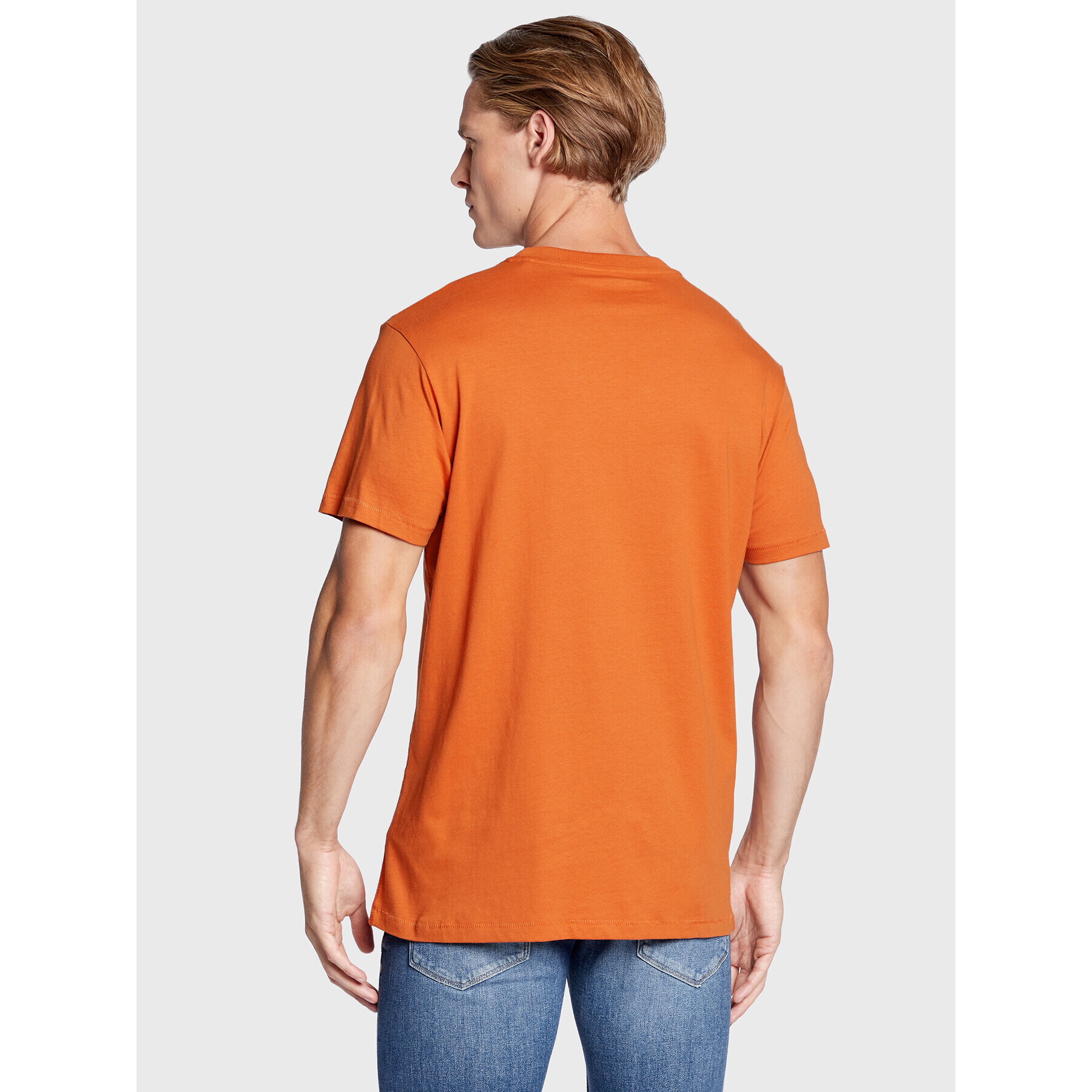 Guess T-Shirt M2BI38 K8FQ4 Oranžová Regular Fit - Pepit.cz