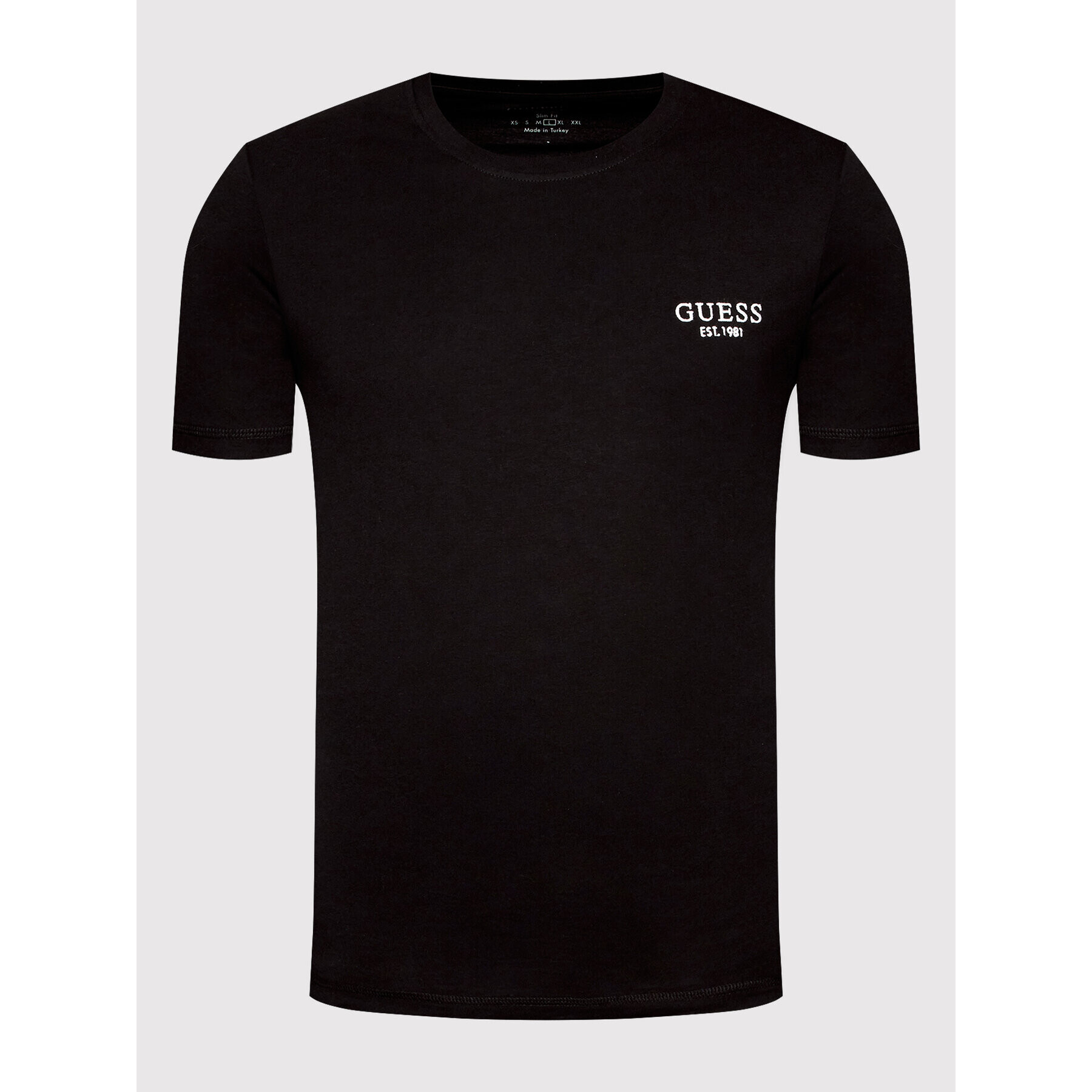 Guess T-Shirt M2BI59 I3Z14 Černá Slim Fit - Pepit.cz