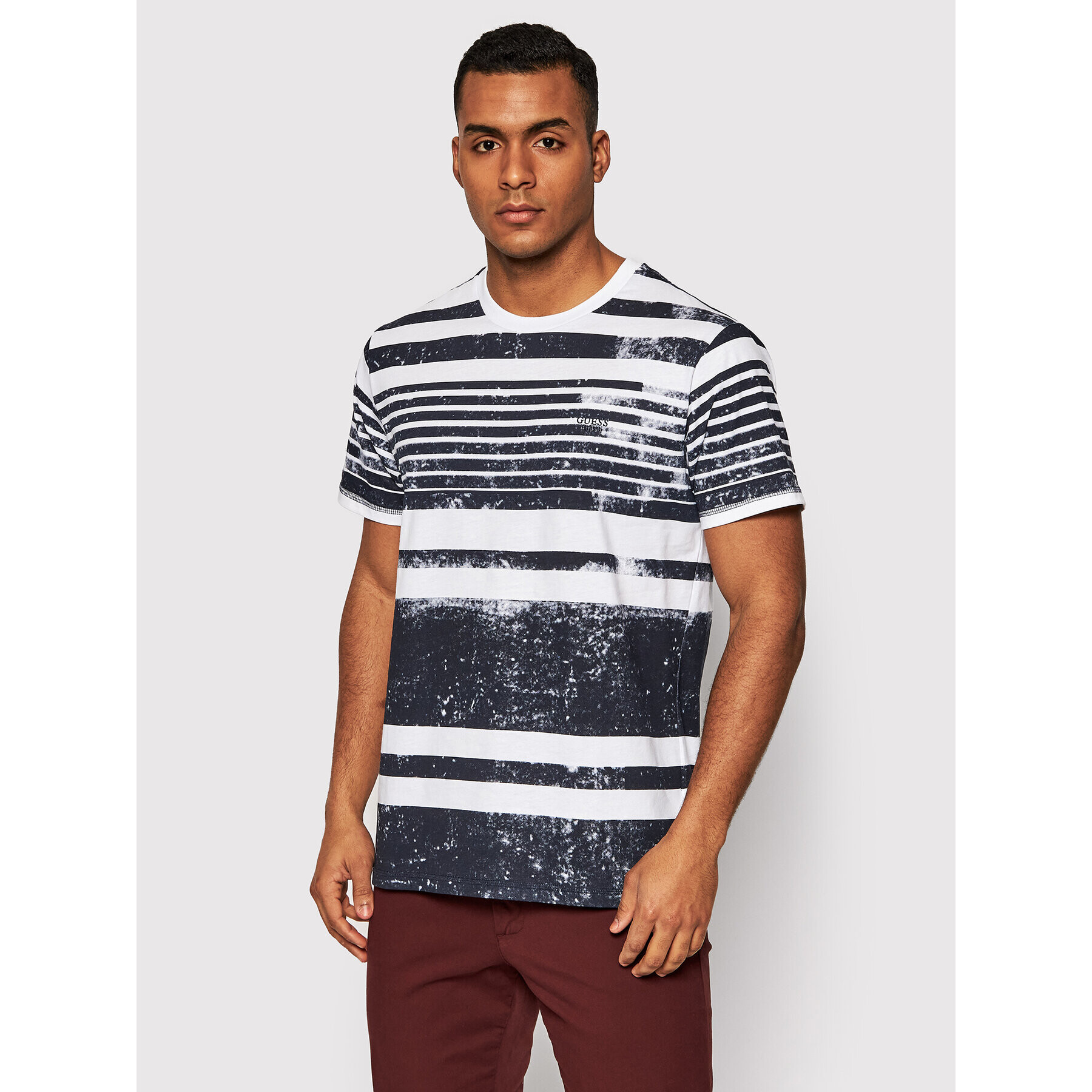 Guess T-Shirt M2GI06 I3Z11 Tmavomodrá Regular Fit - Pepit.cz