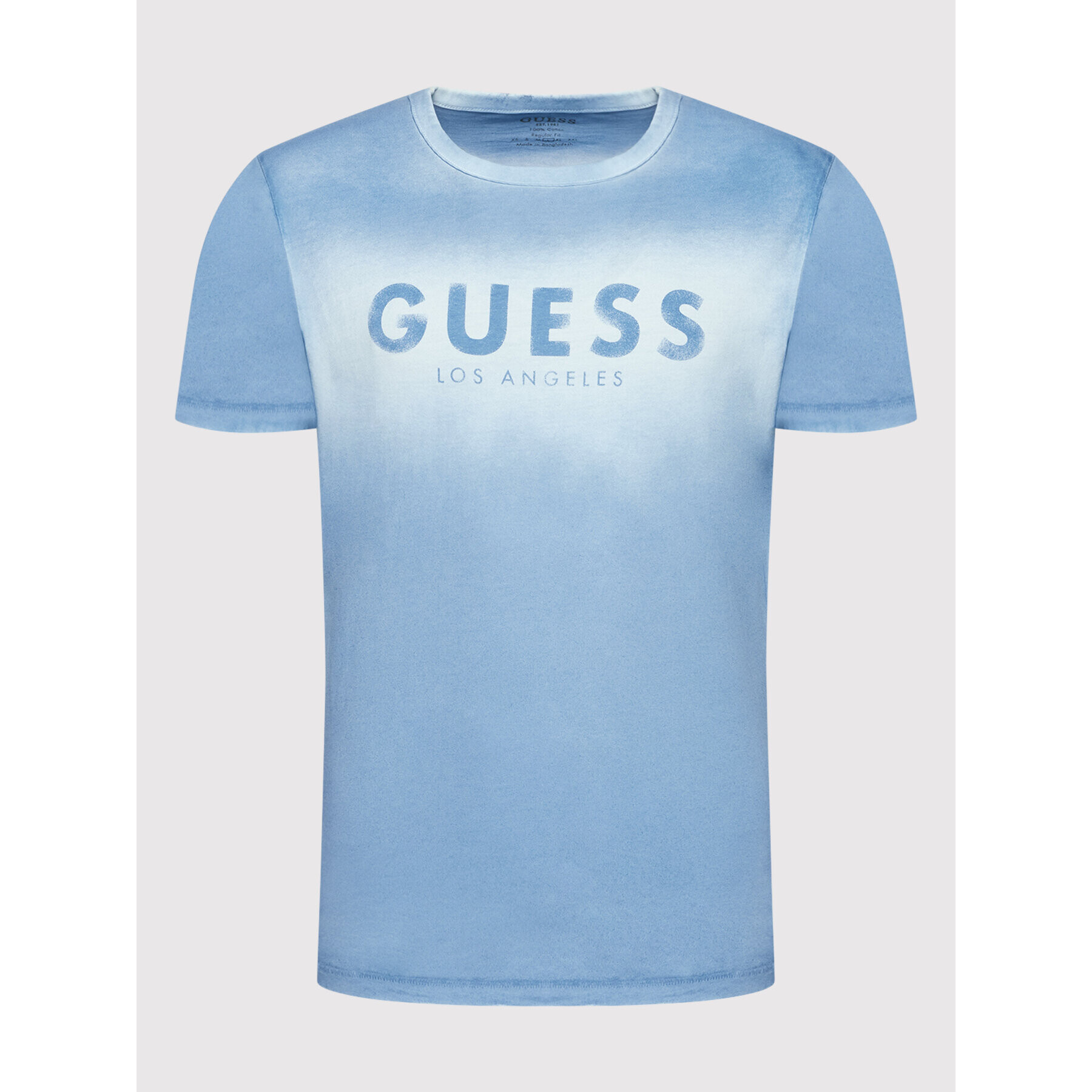 Guess T-Shirt M2GI26 K8FQ0 Modrá Regular Fit - Pepit.cz