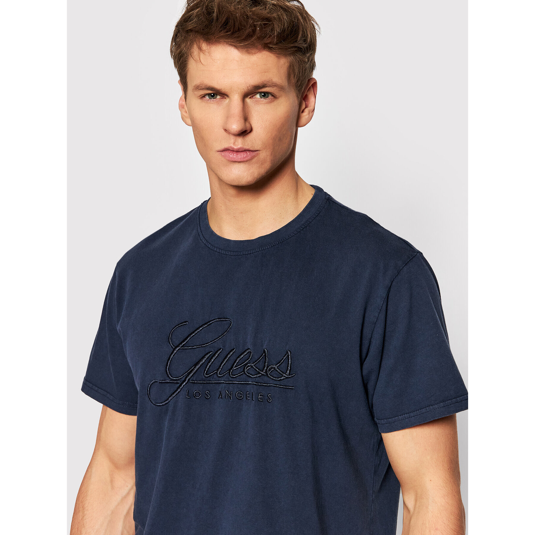 Guess T-Shirt M2GI60 I3Z00 Tmavomodrá Regular Fit - Pepit.cz