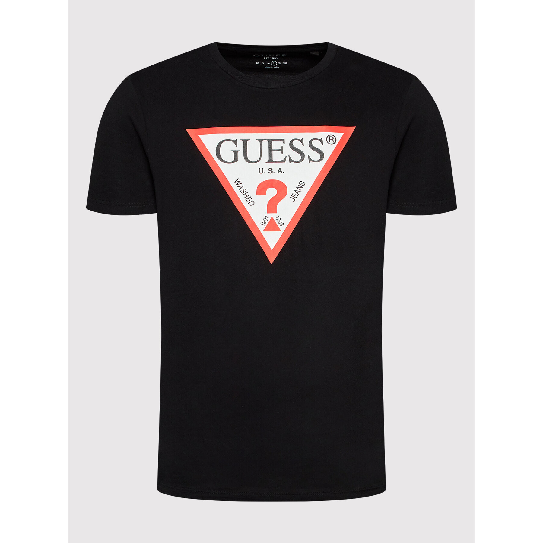 Guess T-Shirt M2GI68 KBA60 Černá Regular Fit - Pepit.cz