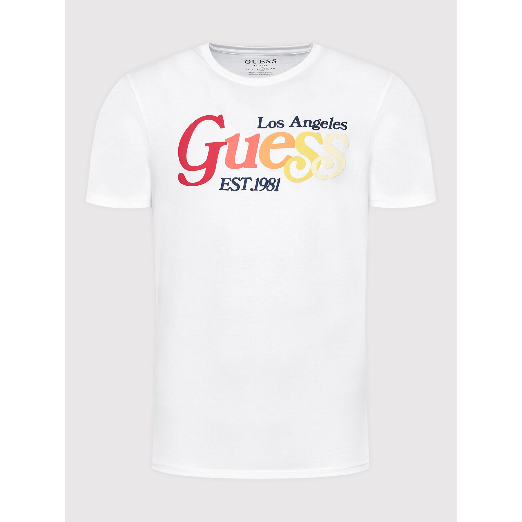 Guess T-Shirt M2YI07 K9RM1 Bílá Regular Fit - Pepit.cz