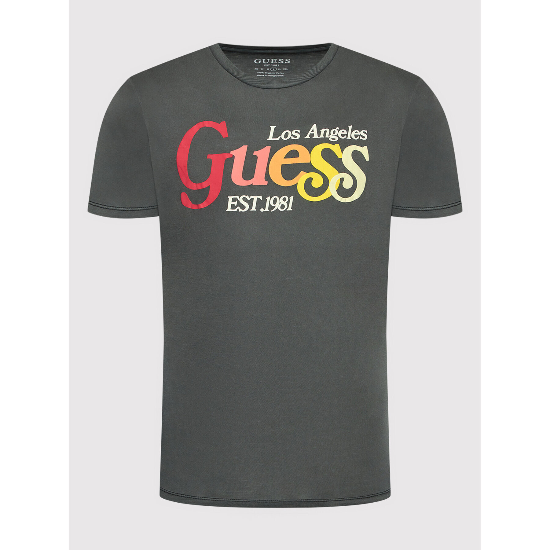 Guess T-Shirt M2YI07 K9RM1 Šedá Regular Fit - Pepit.cz