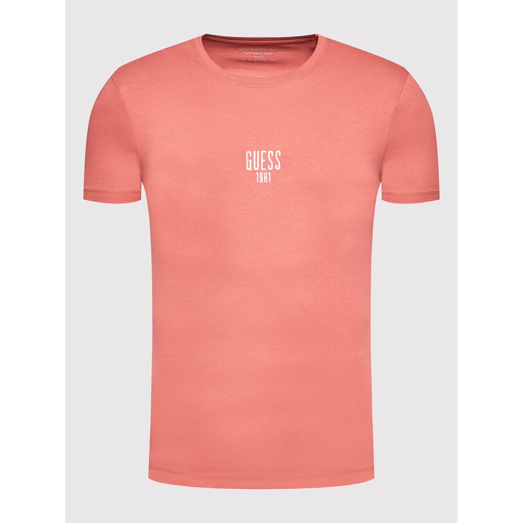 Guess T-Shirt M2YI18 I3Z11 Růžová Slim Fit - Pepit.cz