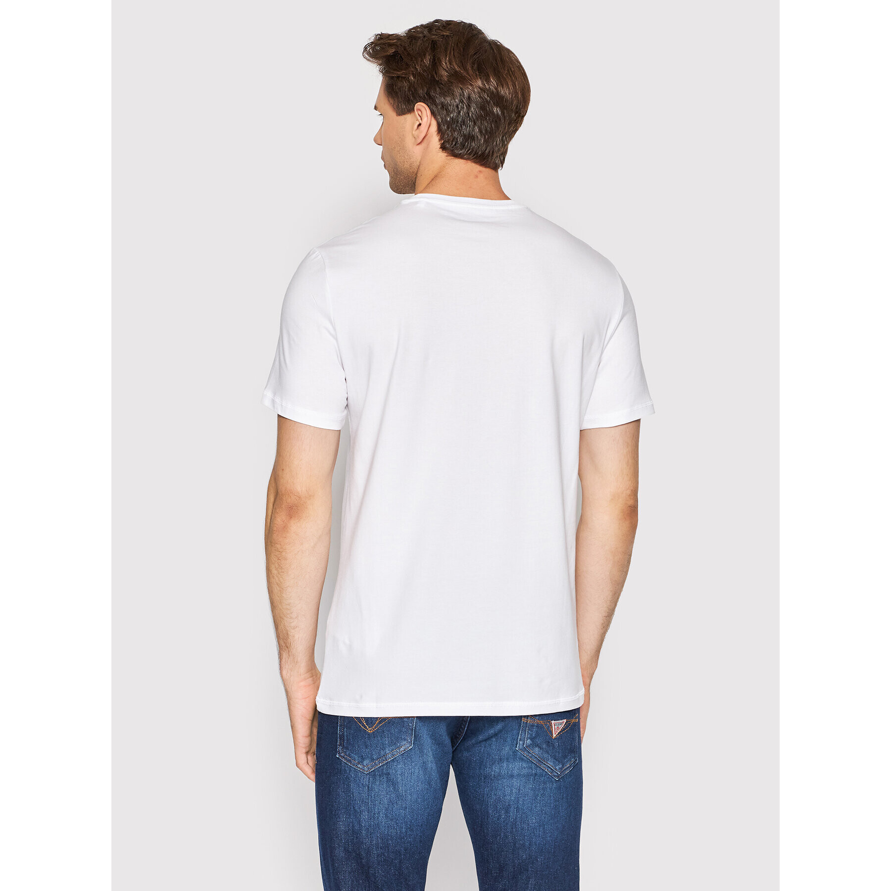 Guess T-Shirt M2YI20 J1311 Bílá Slim Fit - Pepit.cz