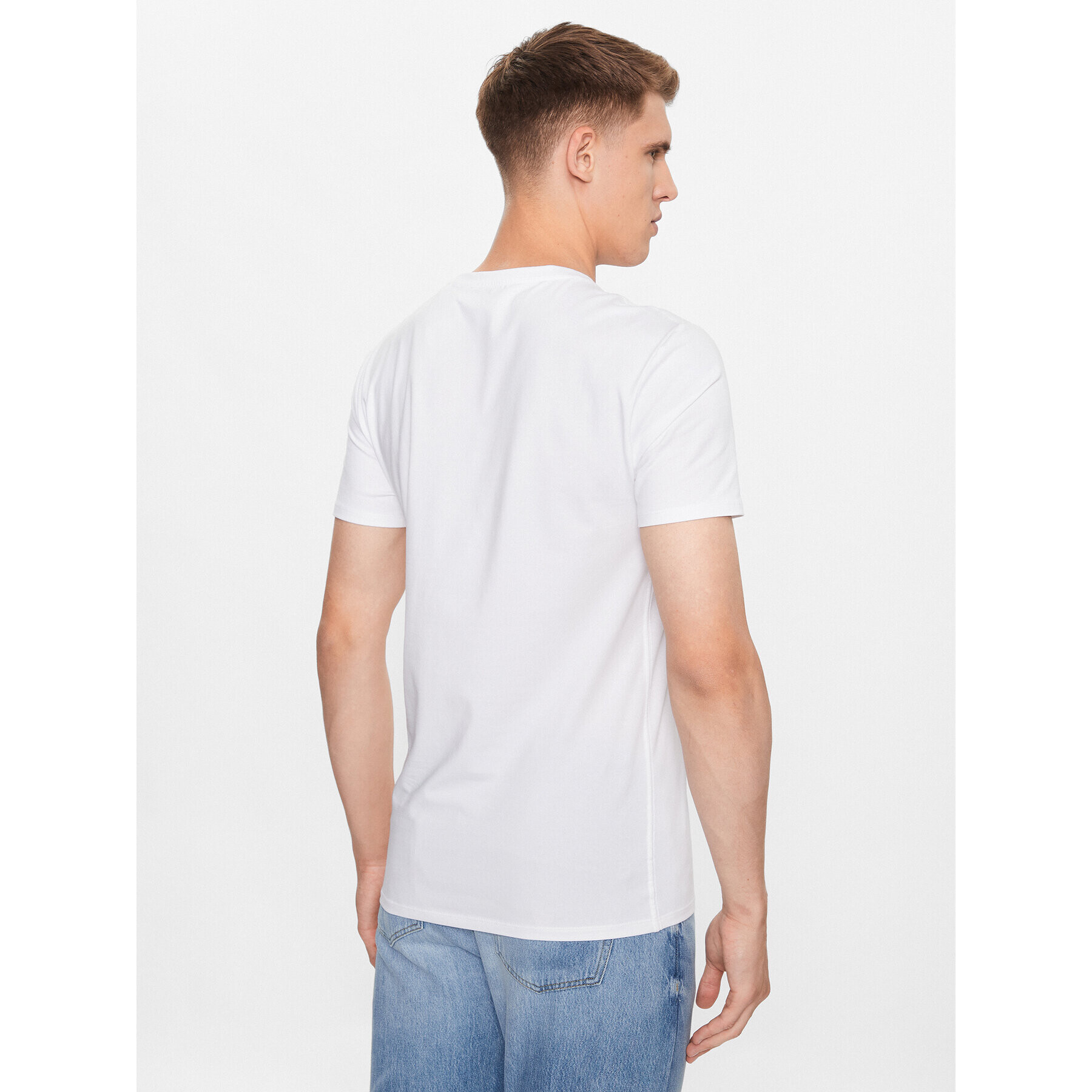 Guess T-Shirt M2YI24 J1314 Bílá Slim Fit - Pepit.cz