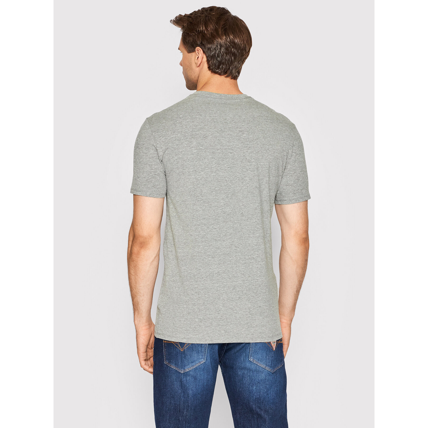 Guess T-Shirt M2YI32 J1311 Šedá Super Slim Fit - Pepit.cz