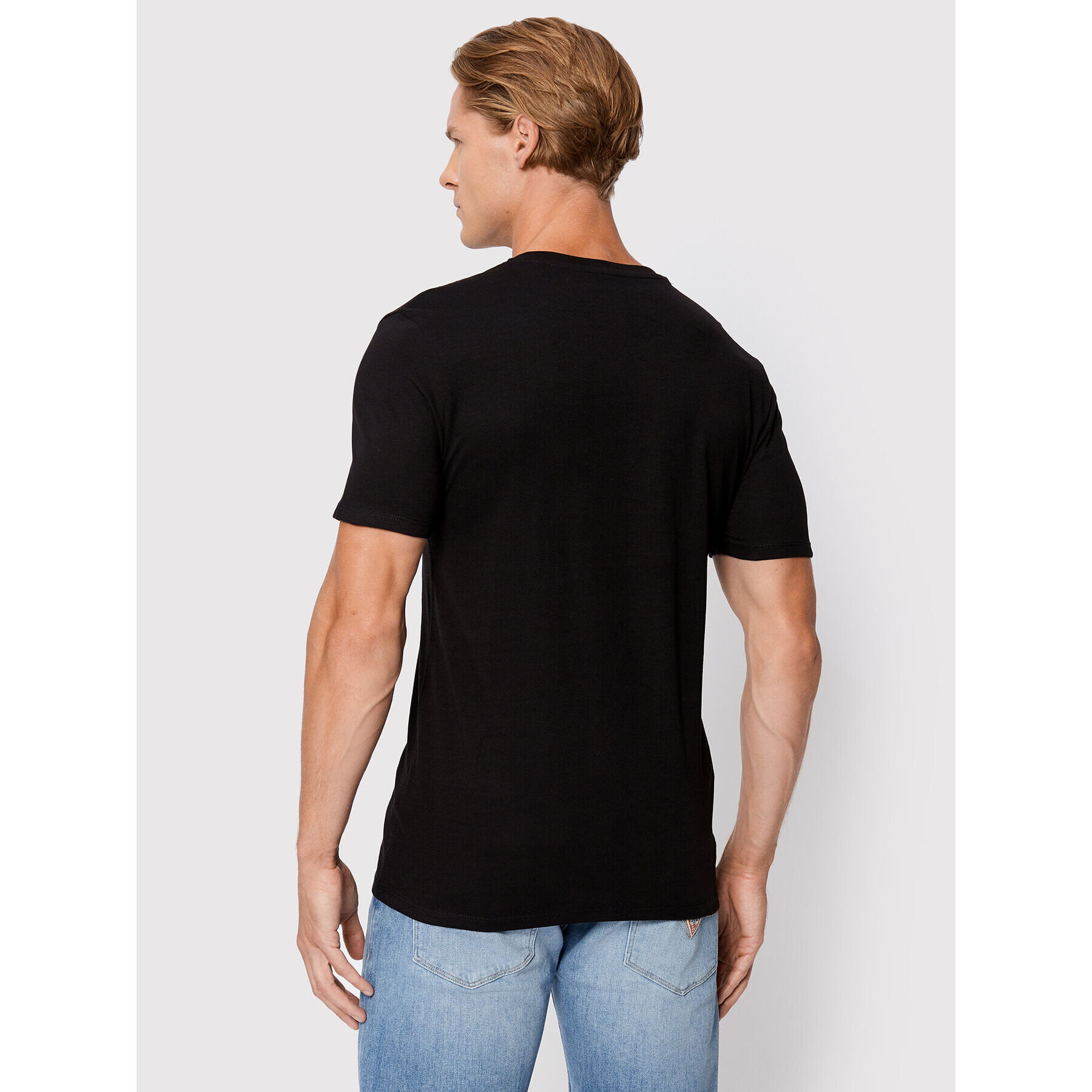 Guess T-Shirt M2YI37 I3Z11 Černá Slim Fit - Pepit.cz