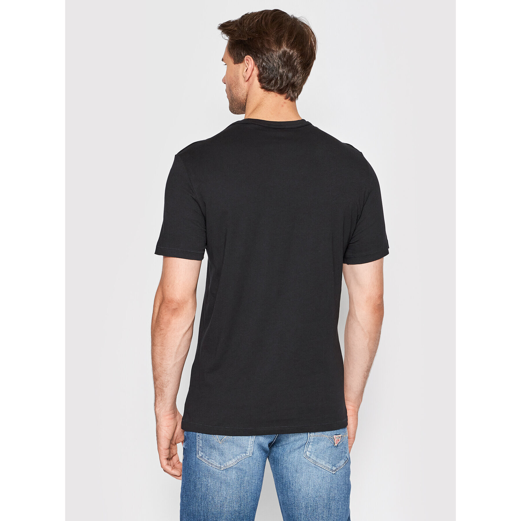 Guess T-Shirt M2YI40 KB7N1 Černá Slim Fit - Pepit.cz