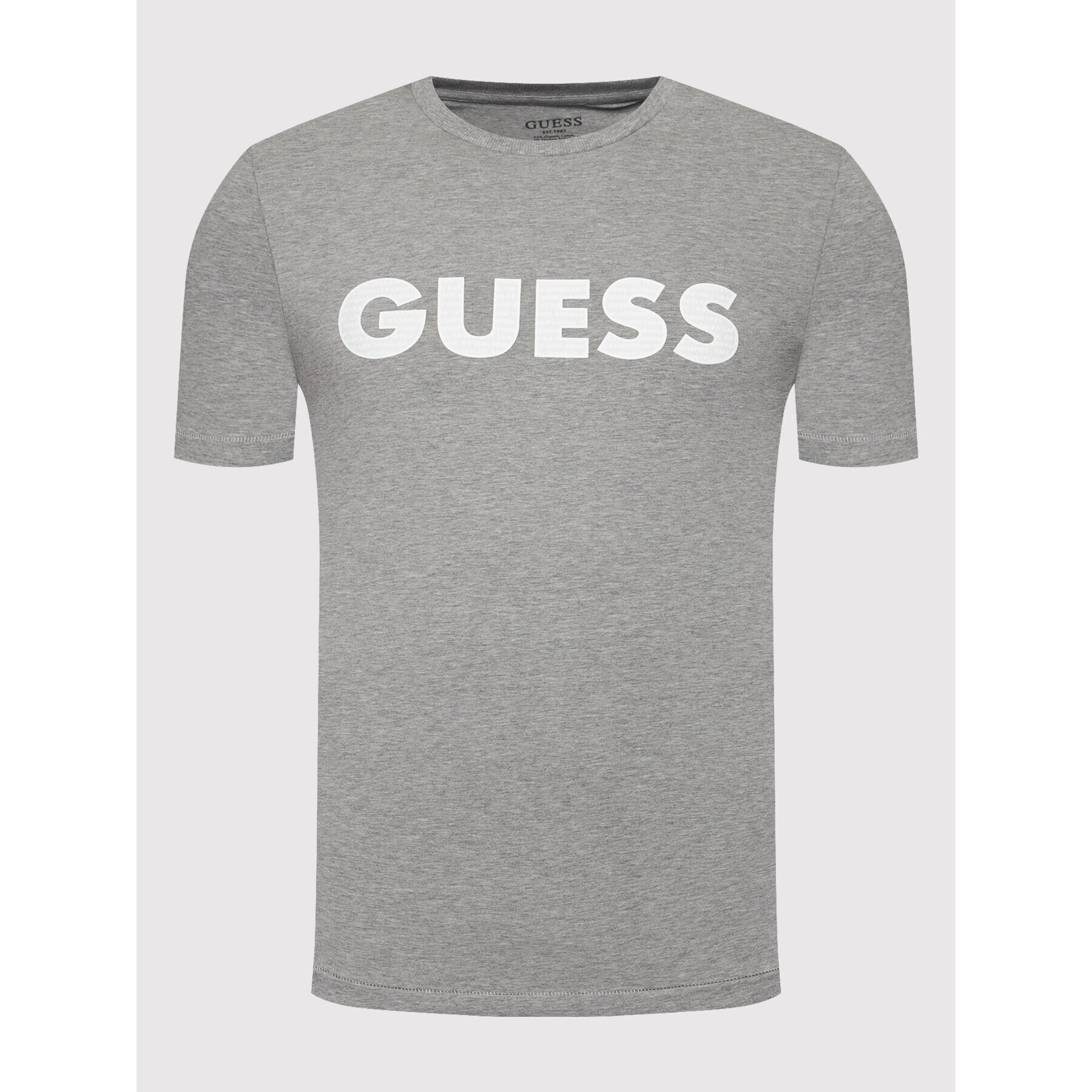 Guess T-Shirt M2YI42 J1311 Šedá Slim Fit - Pepit.cz