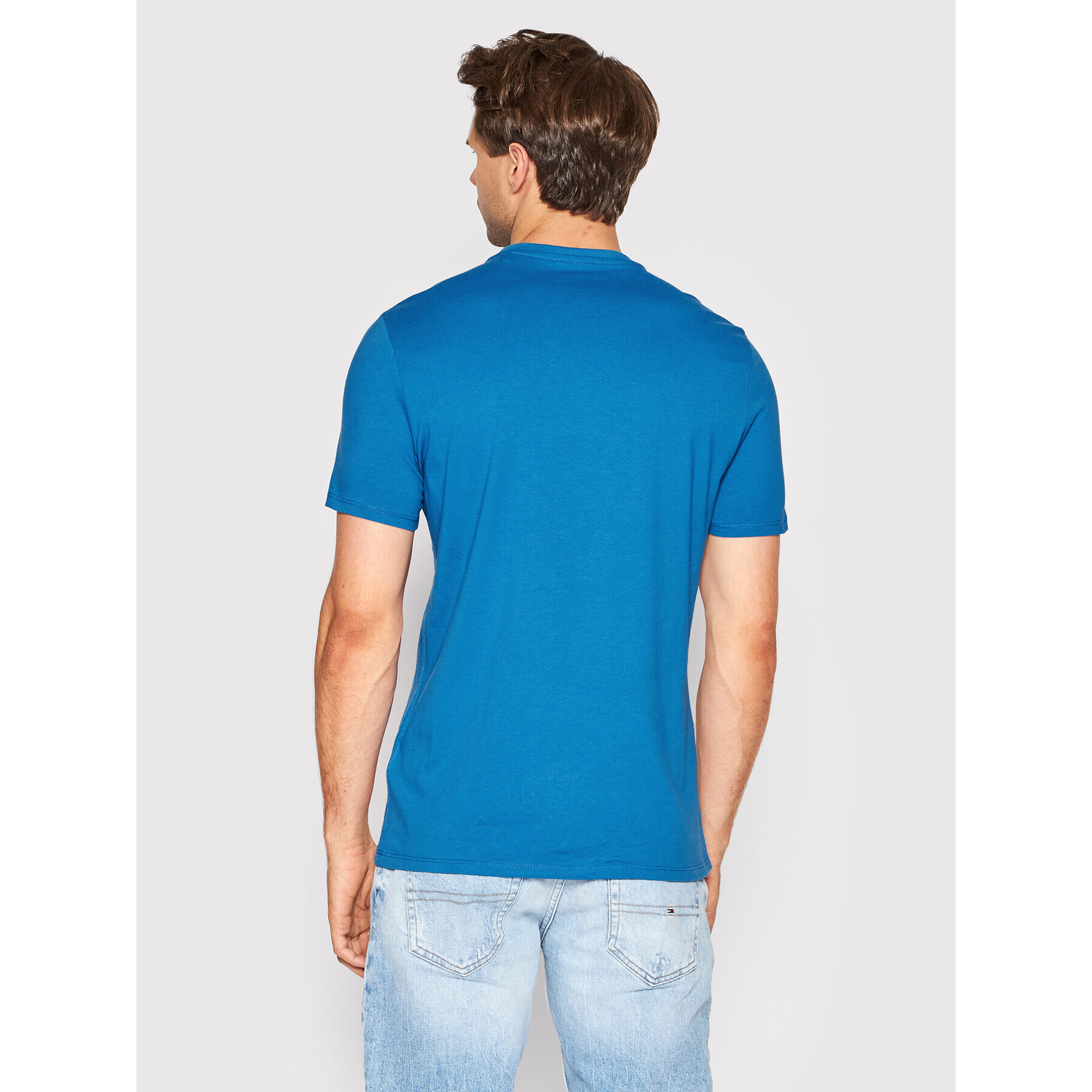 Guess T-Shirt M2YI71 I3Z11 Modrá Slim Fit - Pepit.cz