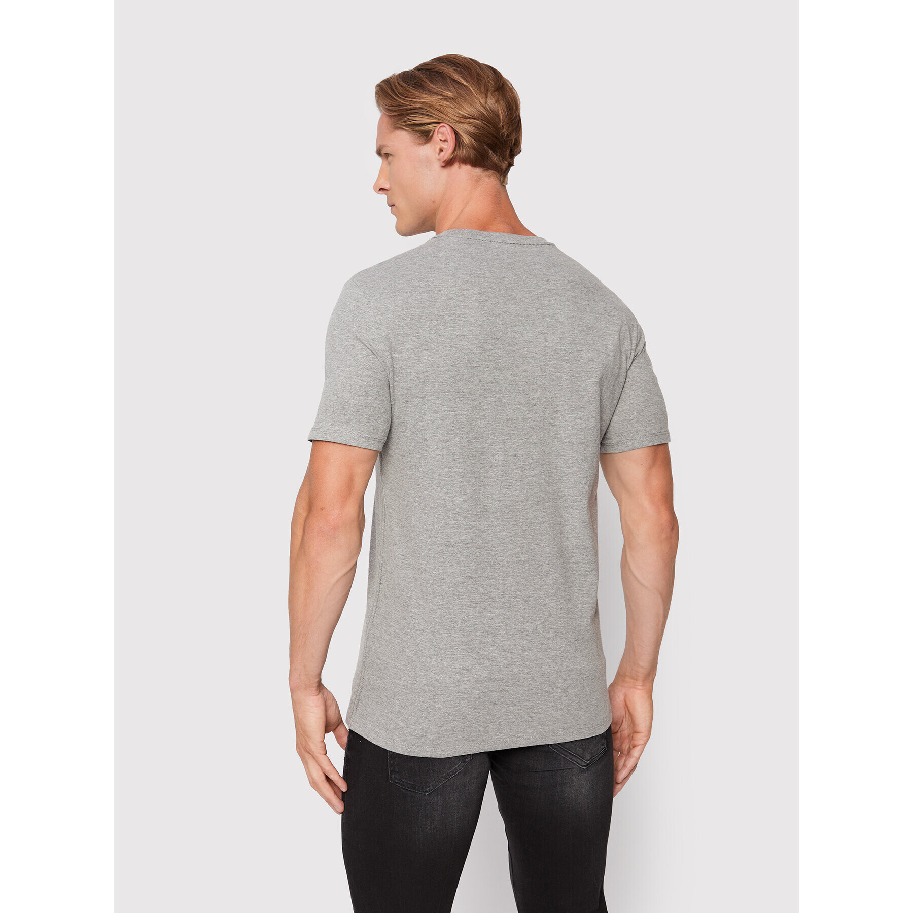 Guess T-Shirt M2YI71 I3Z11 Šedá Slim Fit - Pepit.cz