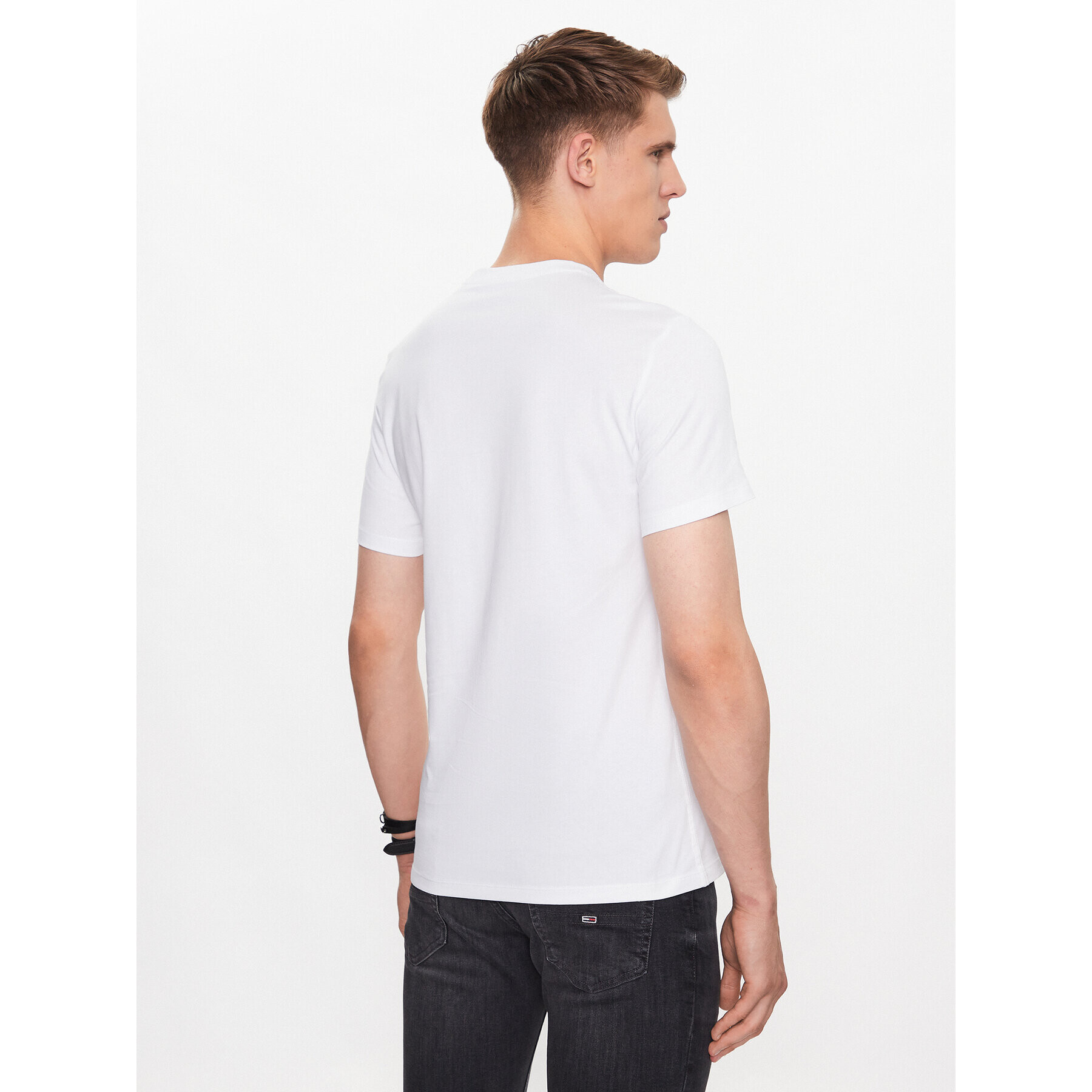 Guess T-Shirt M2YI71 I3Z14 Bílá Slim Fit - Pepit.cz