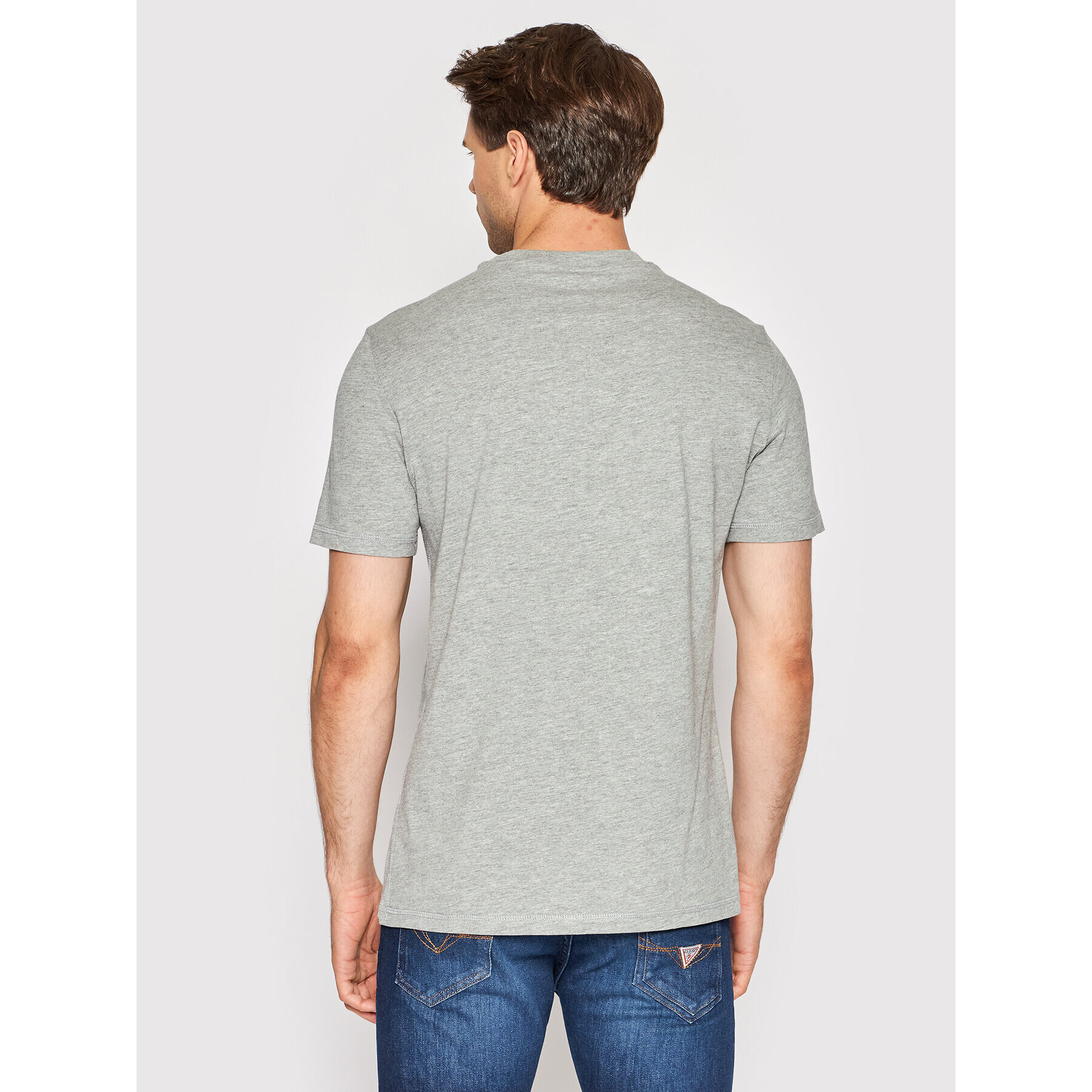 Guess T-Shirt M2YI72 I3Z11 Šedá Slim Fit - Pepit.cz