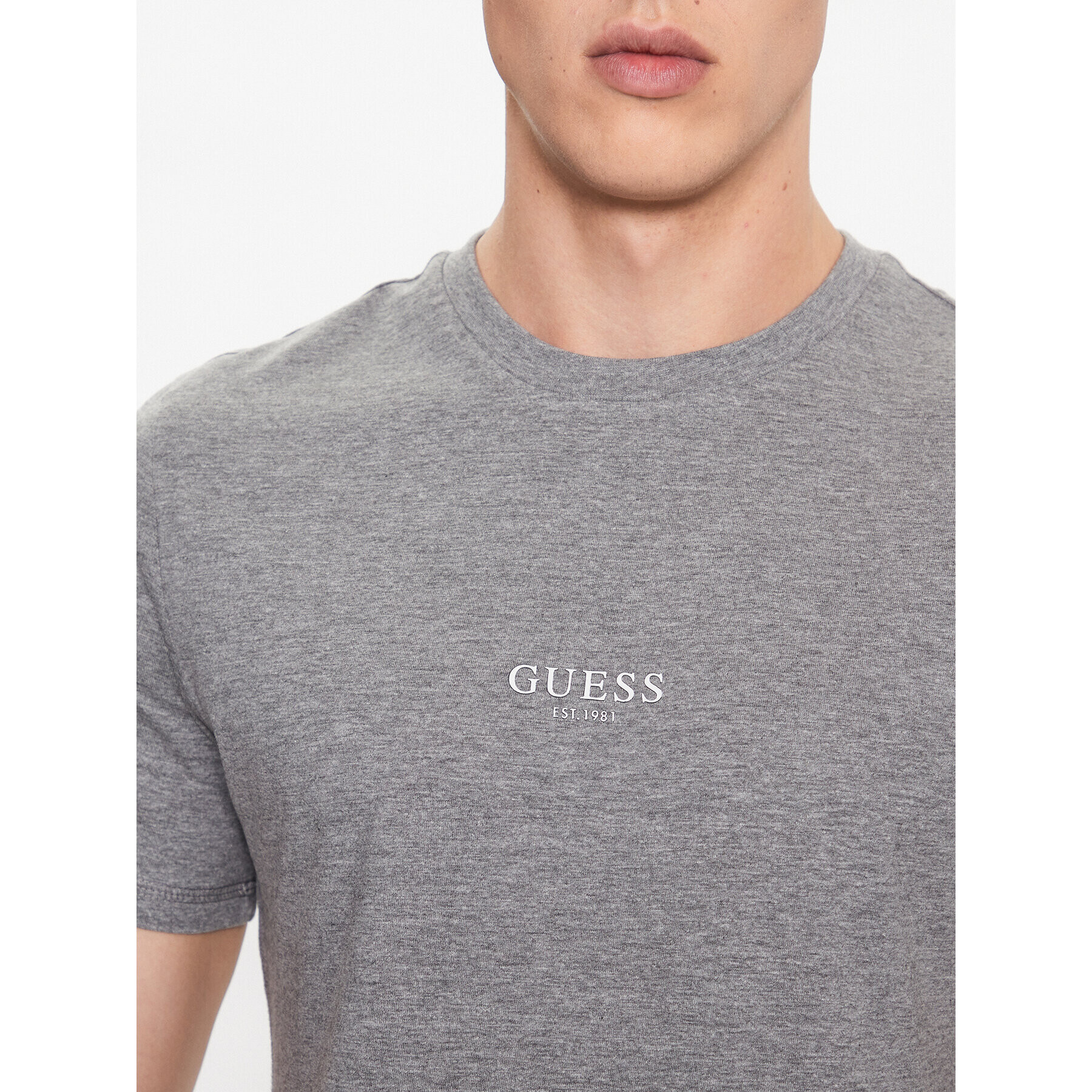 Guess T-Shirt M2YI72 I3Z14 Šedá Regular Fit - Pepit.cz