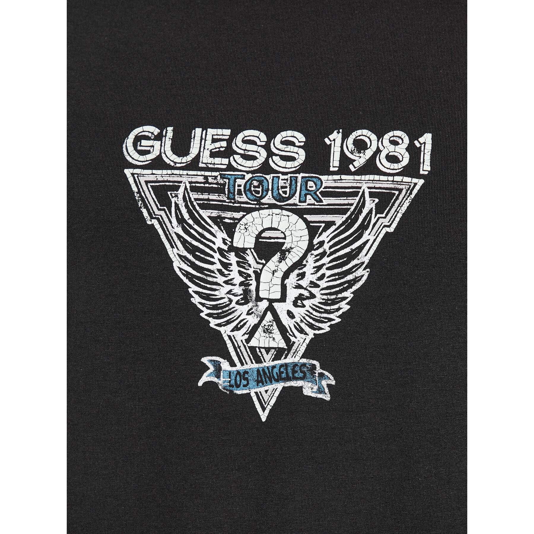 Guess T-Shirt M3BI33 J1314 Černá Slim Fit - Pepit.cz