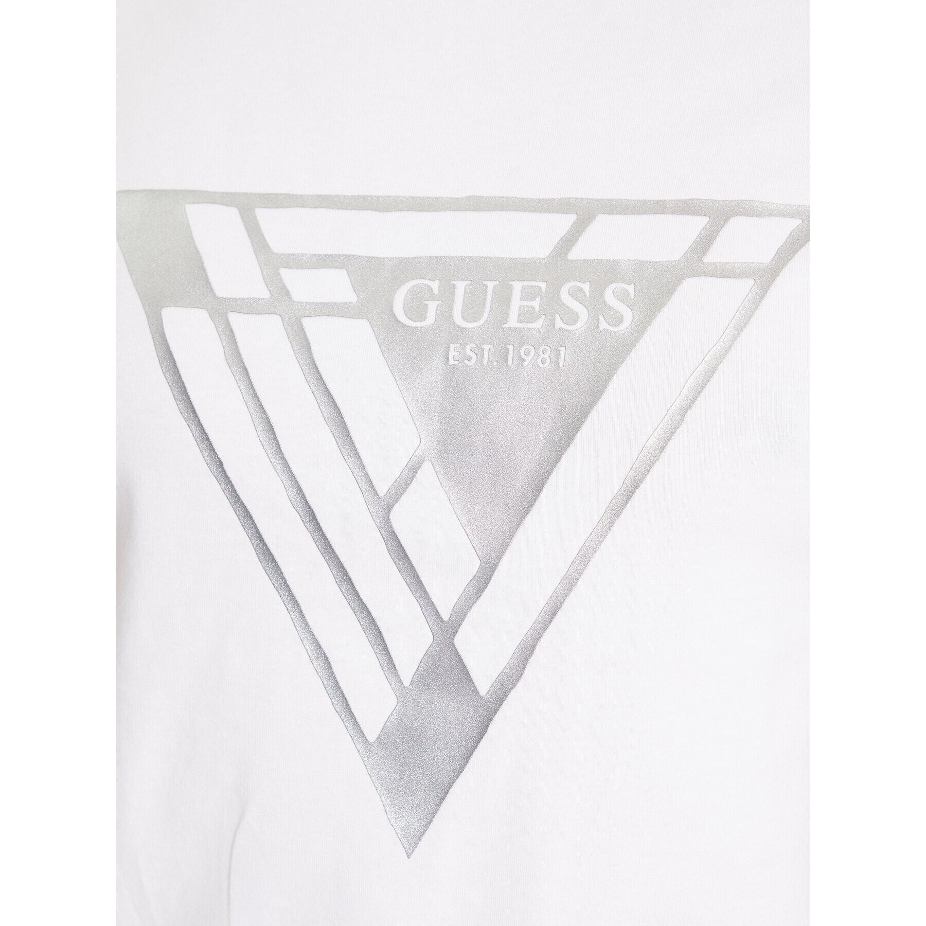 Guess T-Shirt M3BI35 J1314 Bílá Slim Fit - Pepit.cz