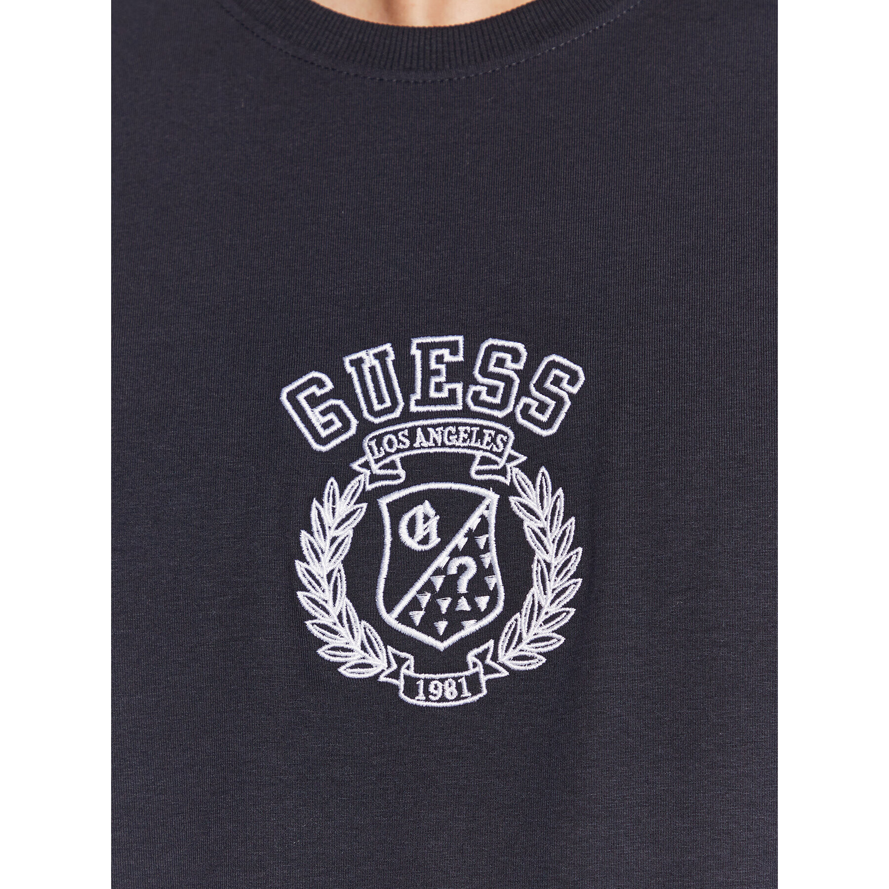 Guess T-Shirt M3RI19 J1314 Tmavomodrá Slim Fit - Pepit.cz