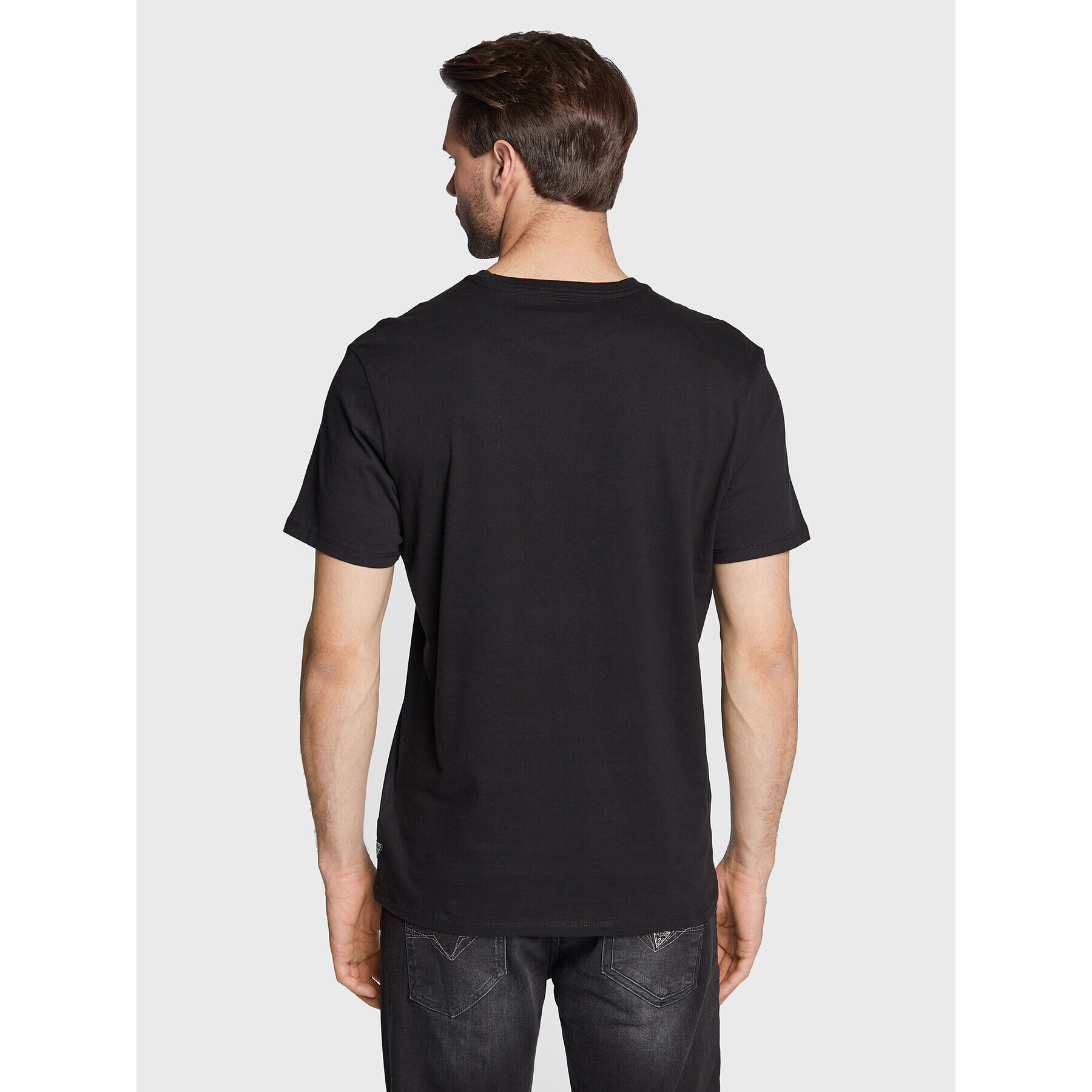 Guess T-Shirt M3RI68 KBDK0 Černá Slim Fit - Pepit.cz