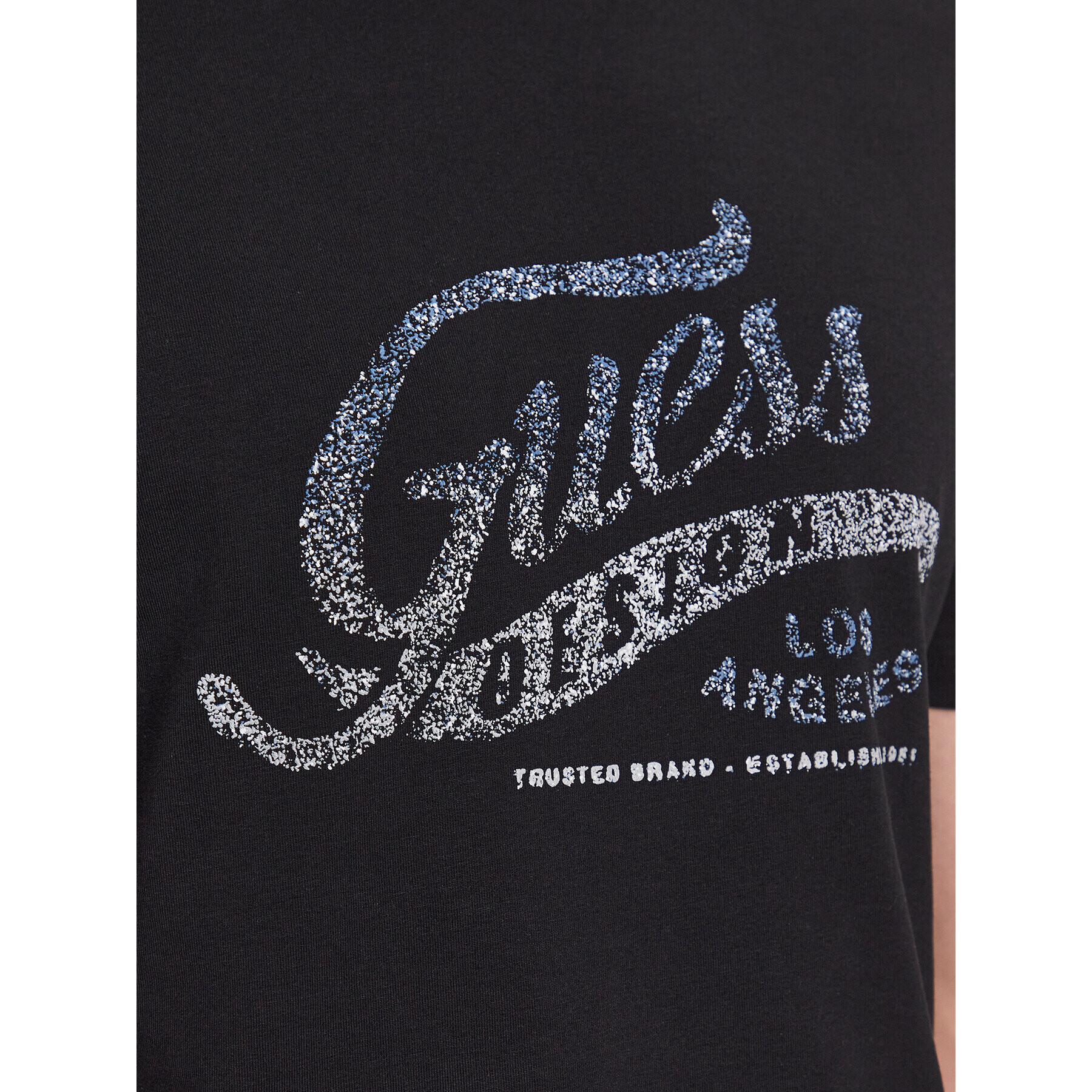 Guess T-Shirt M3YI27 J1314 Černá Slim Fit - Pepit.cz