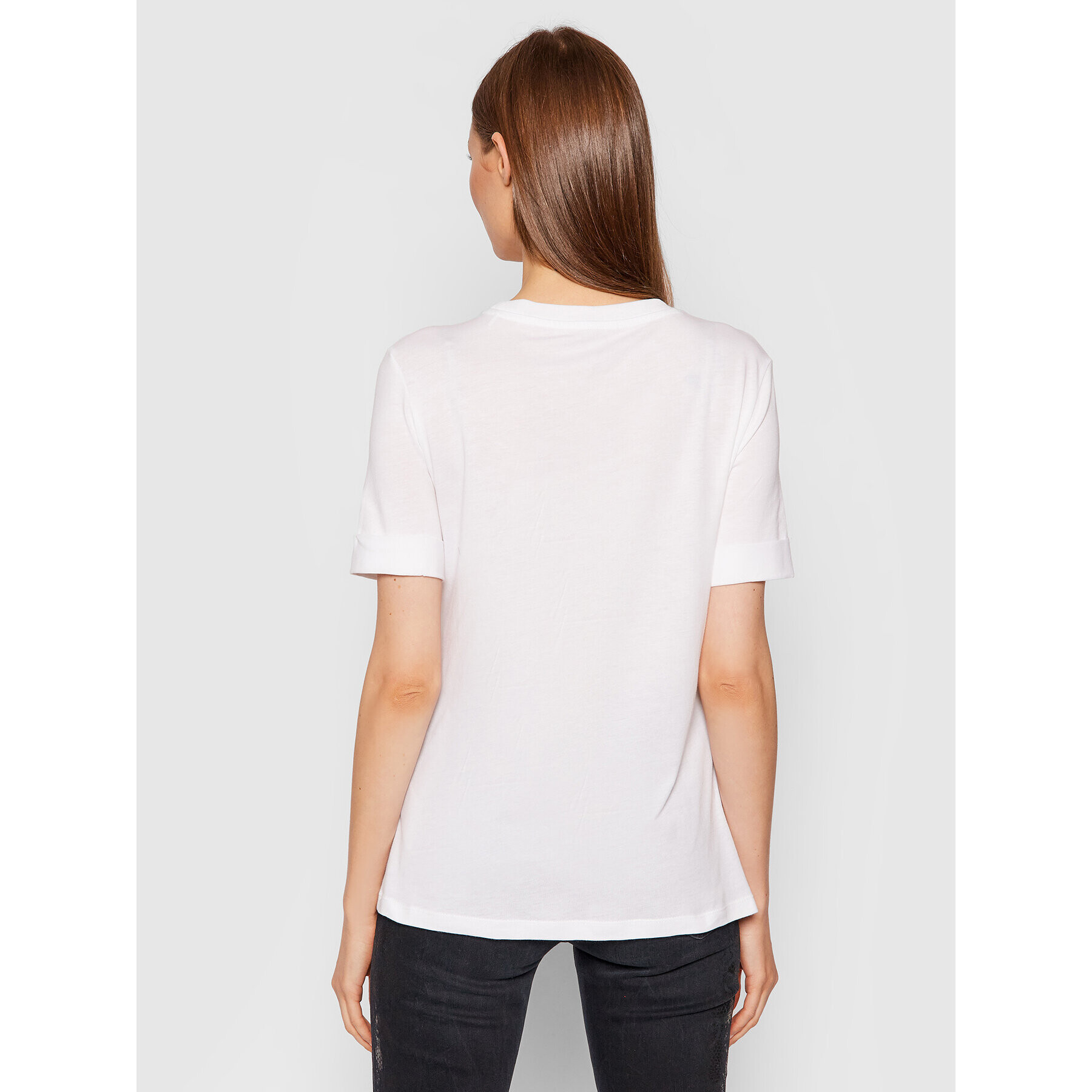 Guess T-Shirt Maider W1BI08 K46D1 Bílá Relaxed Fit - Pepit.cz