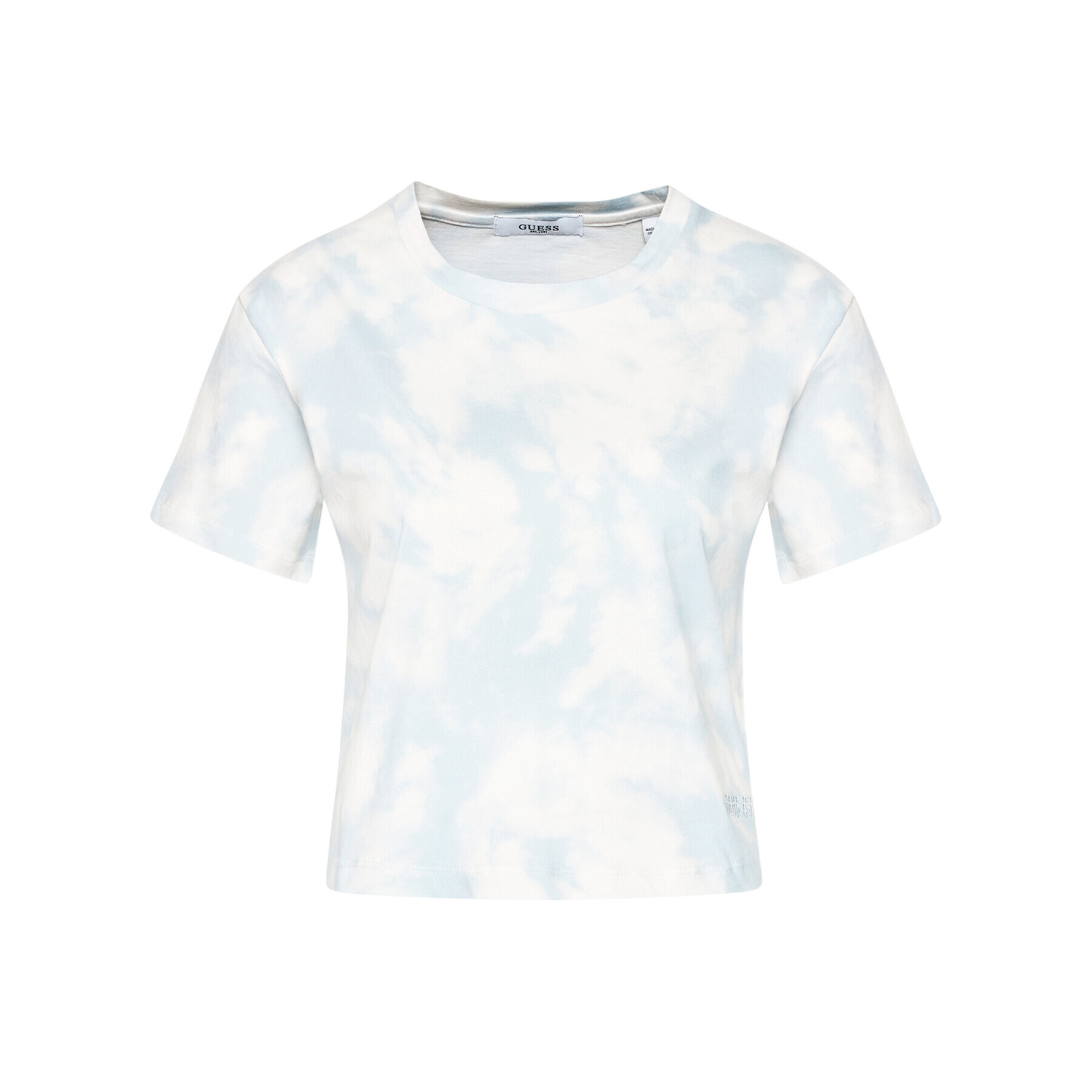 Guess T-Shirt Marble O1GA37 I3Z00 Modrá Regular Fit - Pepit.cz