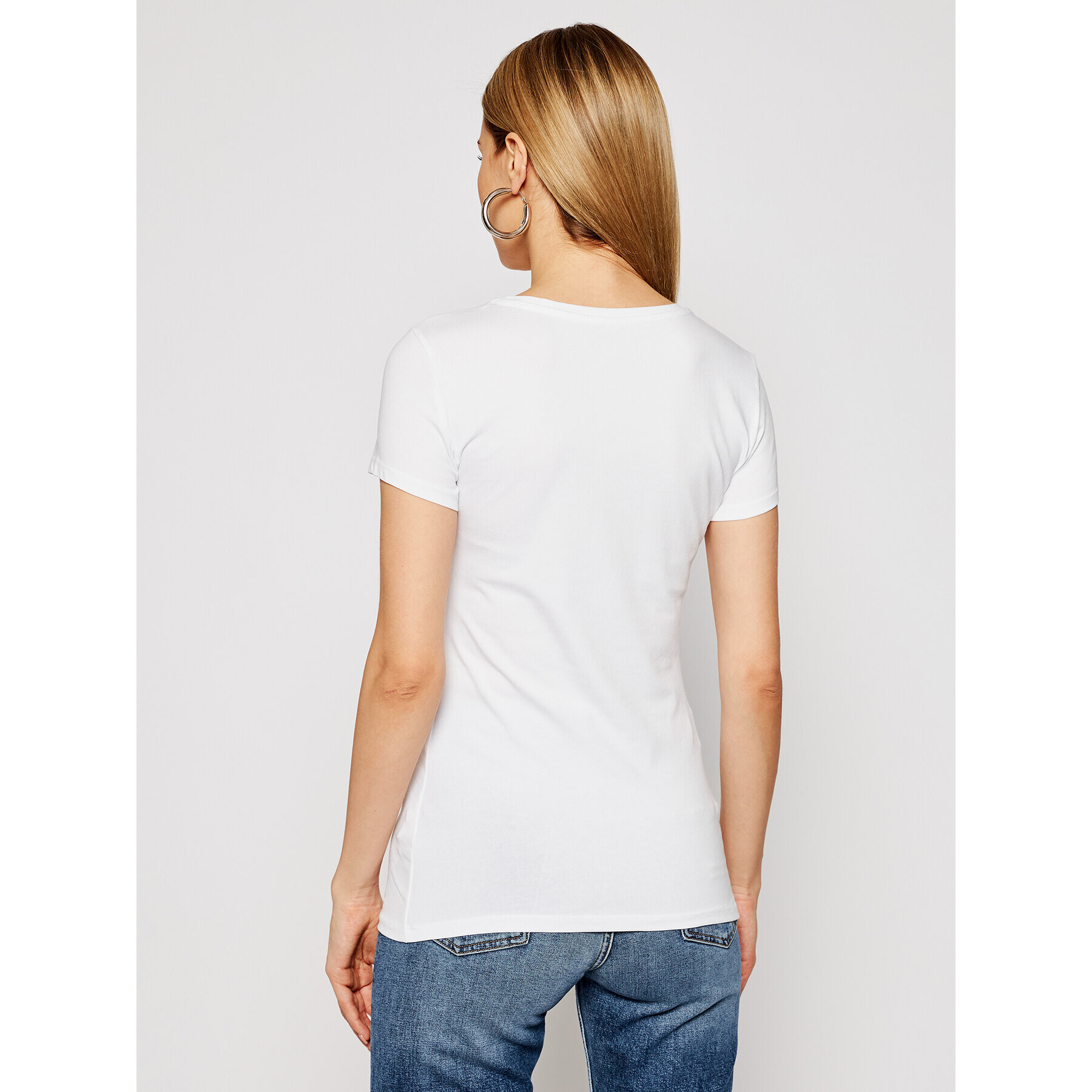 Guess T-Shirt Martina Tee W1GI36 J1300 Bílá Slim Fit - Pepit.cz