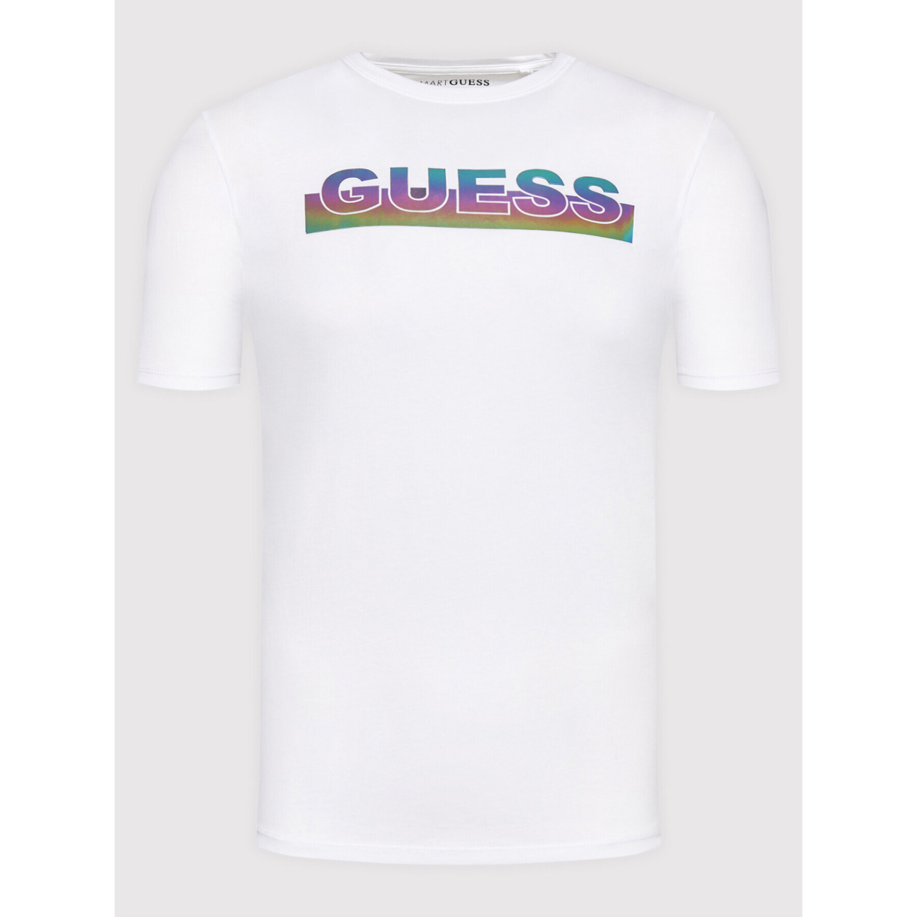 Guess T-Shirt MBBI40 KAVR0 Bílá Regular Fit - Pepit.cz