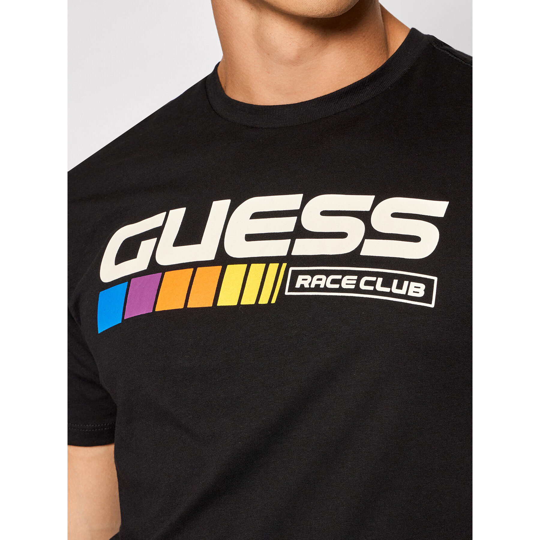 Guess T-Shirt MBBI41 KARC1 Černá Regular Fit - Pepit.cz