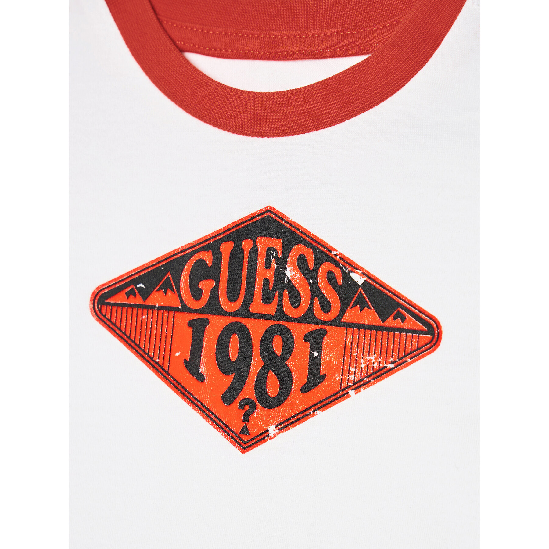 Guess T-Shirt N1GI10 K8HM0 Bílá Regular Fit - Pepit.cz