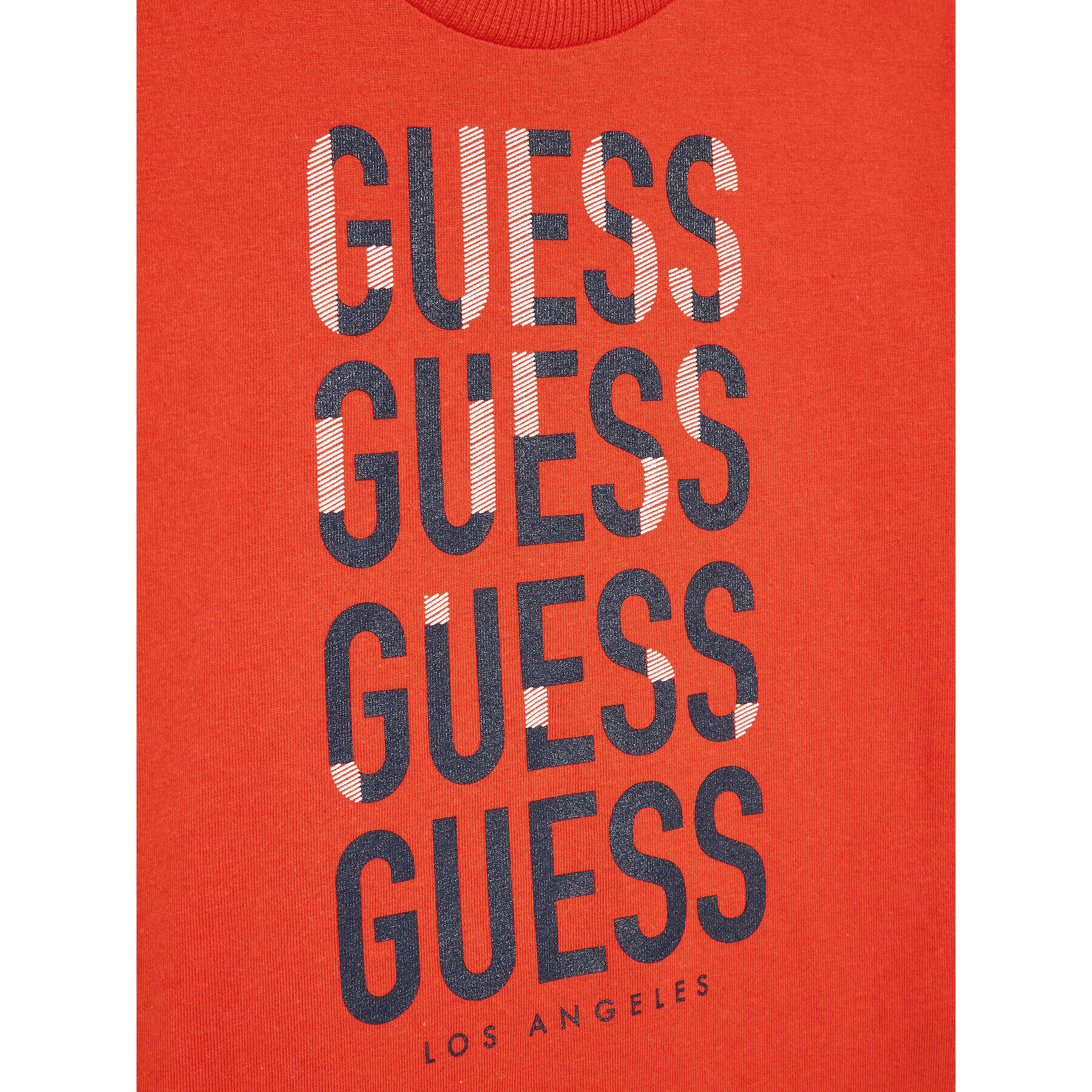 Guess T-Shirt N2BI13 I3Z11 Oranžová Regular Fit - Pepit.cz