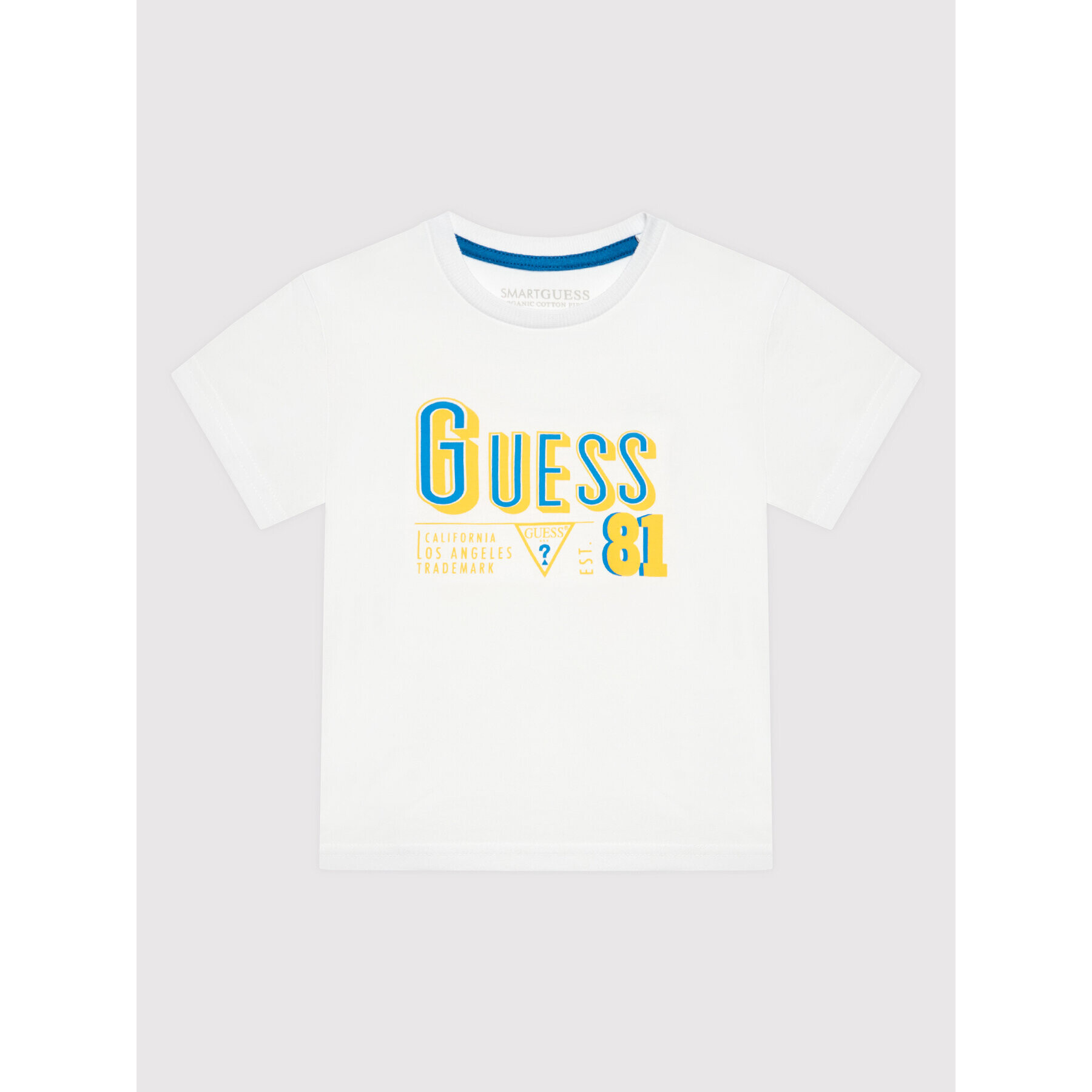 Guess T-Shirt N2GI07 K8HM0 Bílá Regular Fit - Pepit.cz