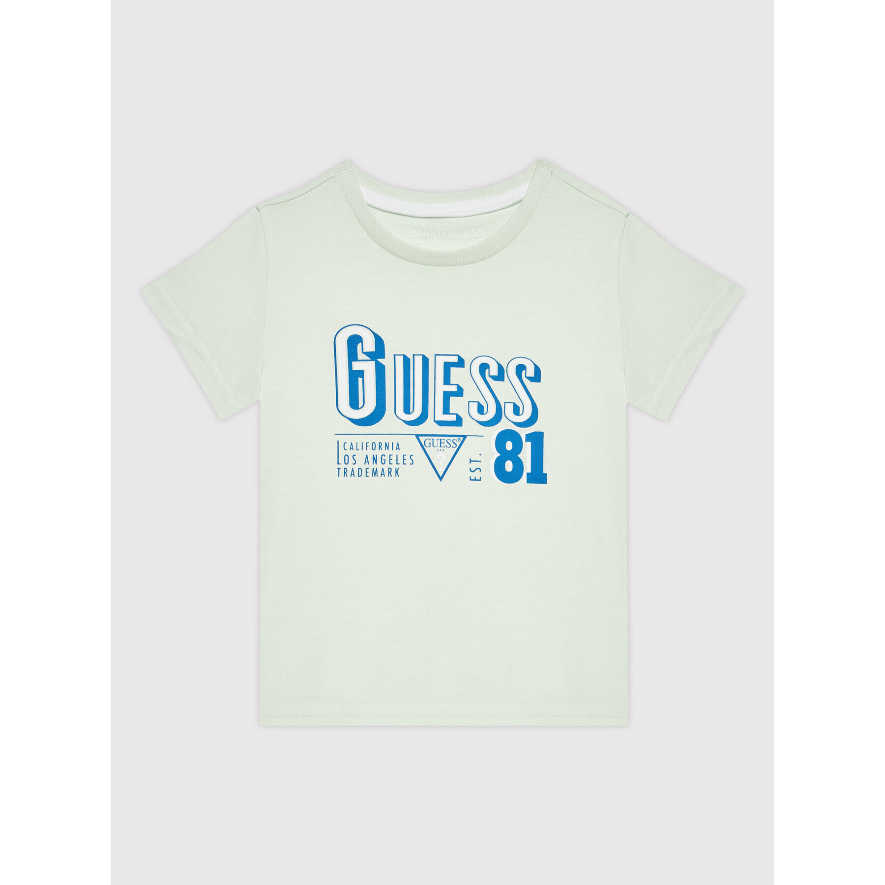 Guess T-Shirt N2GI07 K8HM0 Zelená Regular Fit - Pepit.cz