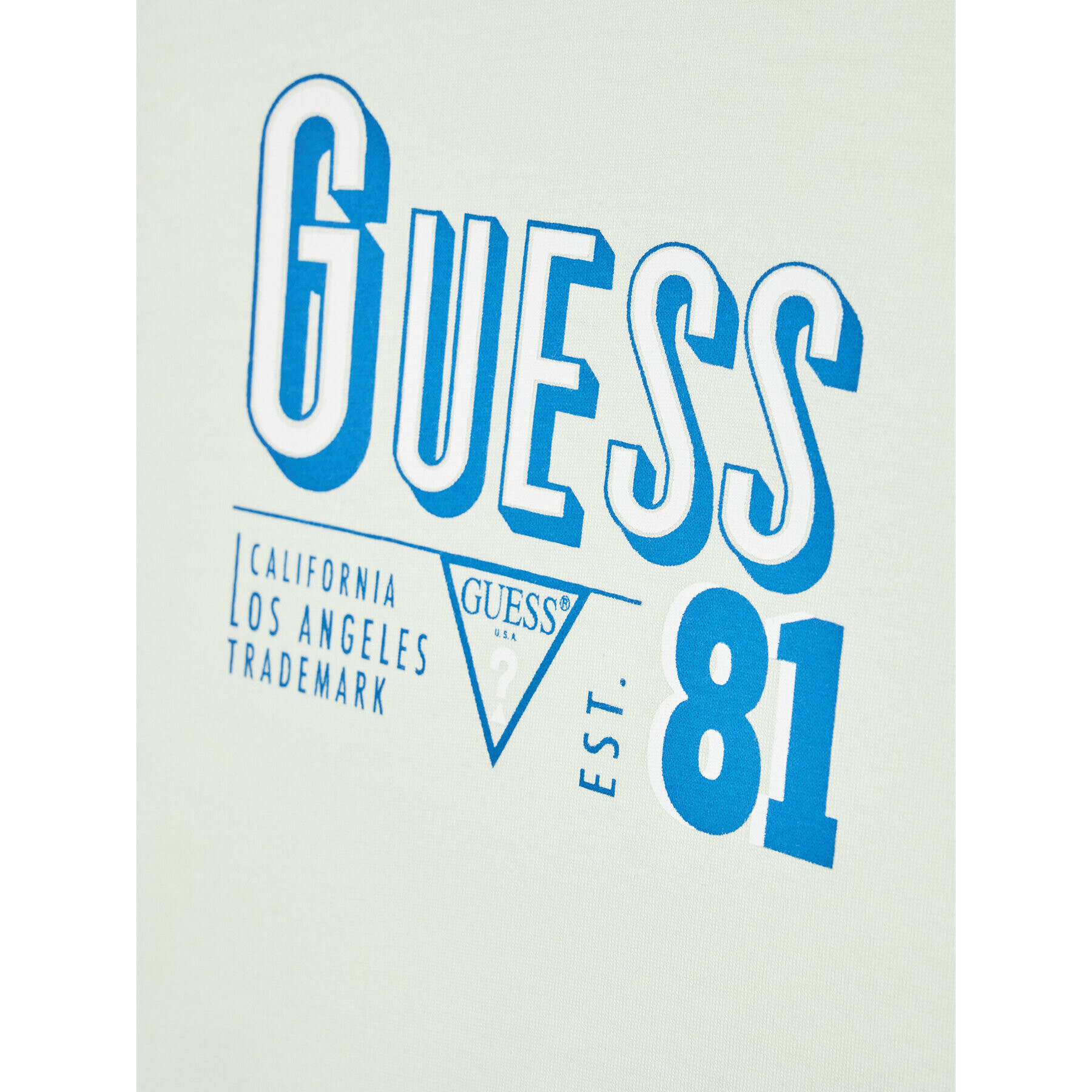 Guess T-Shirt N2GI07 K8HM0 Zelená Regular Fit - Pepit.cz