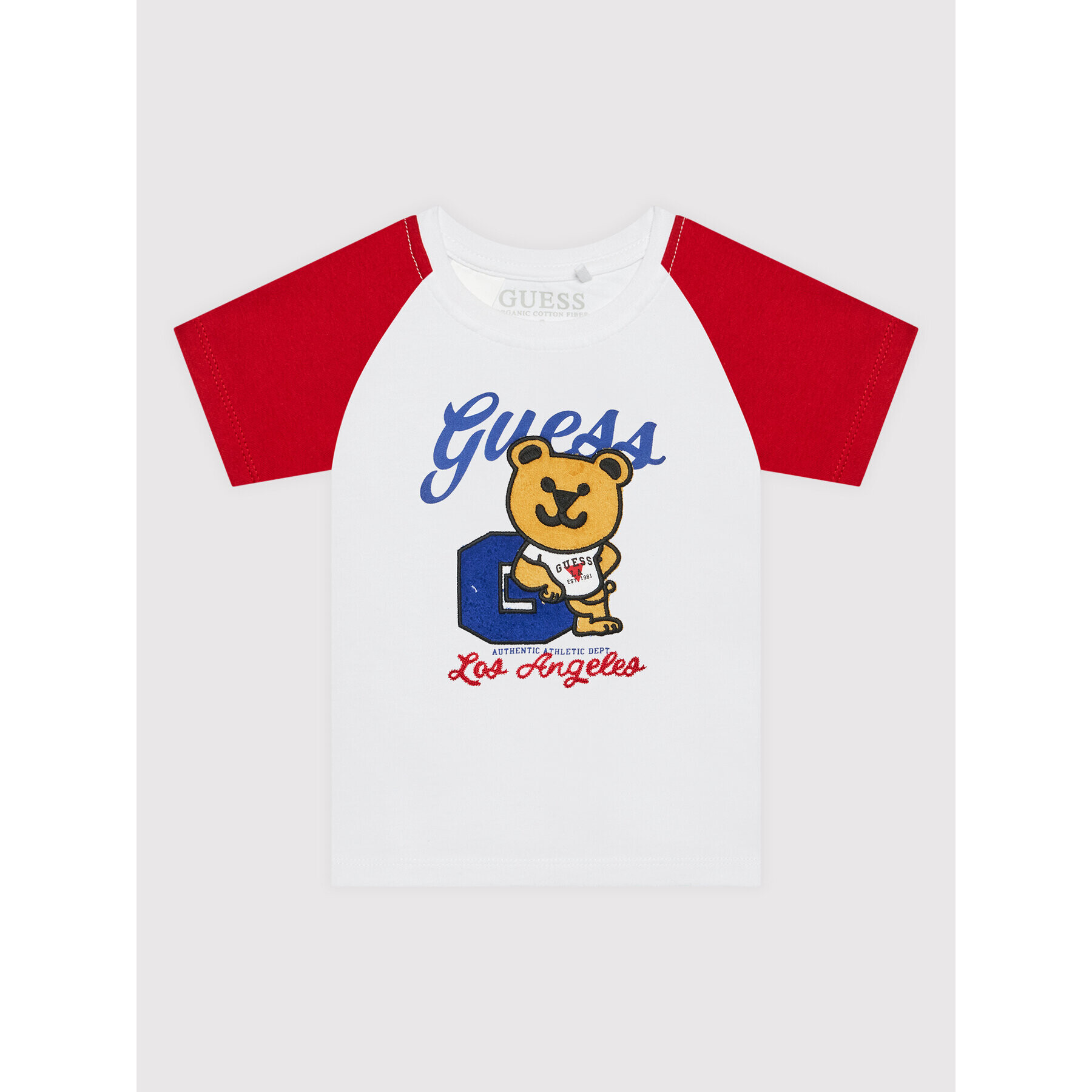 Guess T-Shirt N2RI13 K8HM0 Bílá Regular Fit - Pepit.cz