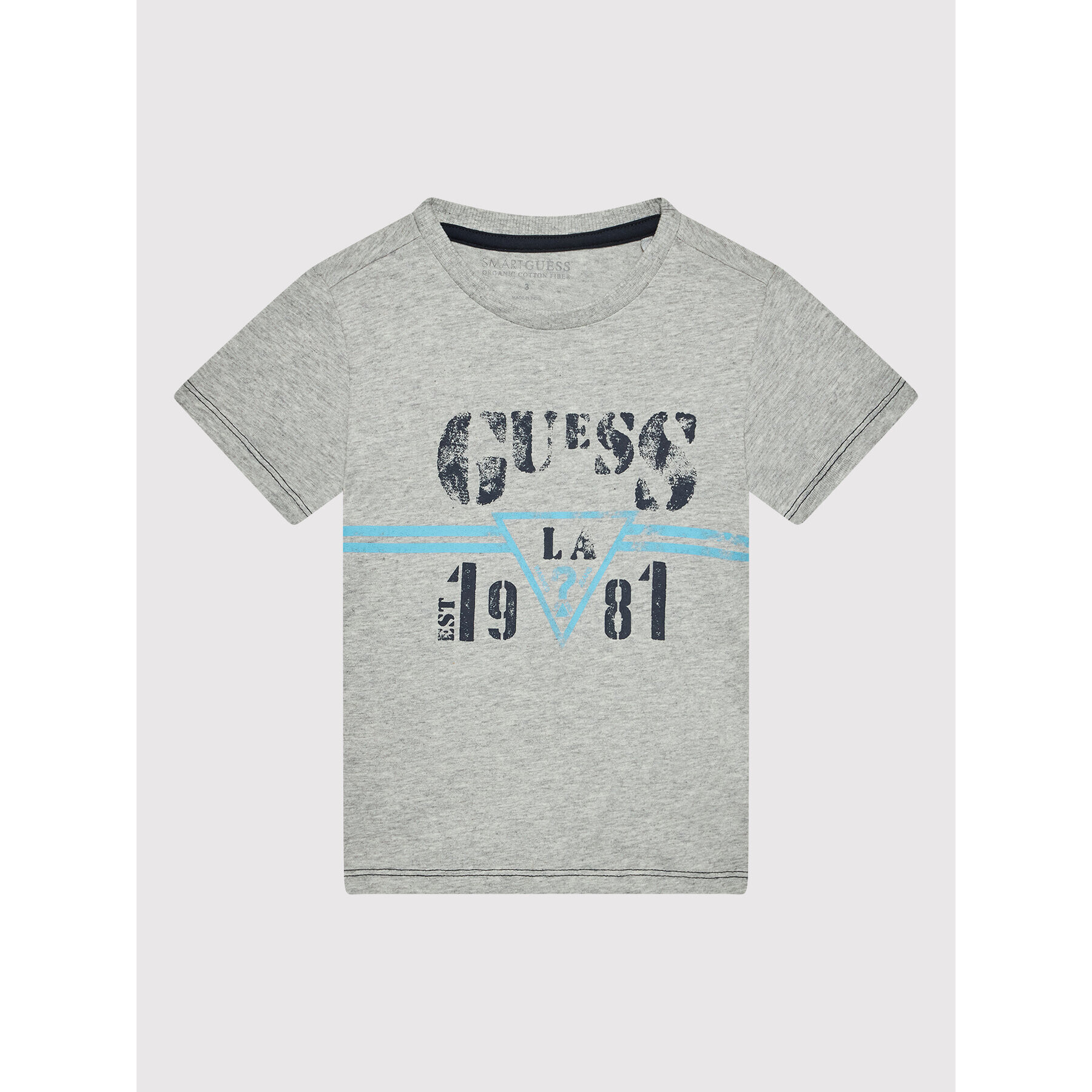 Guess T-Shirt N2RI15 K8HM0 Šedá Regular Fit - Pepit.cz