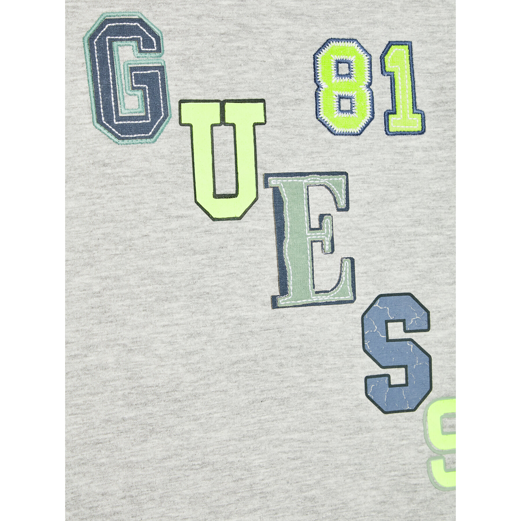 Guess T-Shirt N2YI29 K9N50 Šedá Regular Fit - Pepit.cz