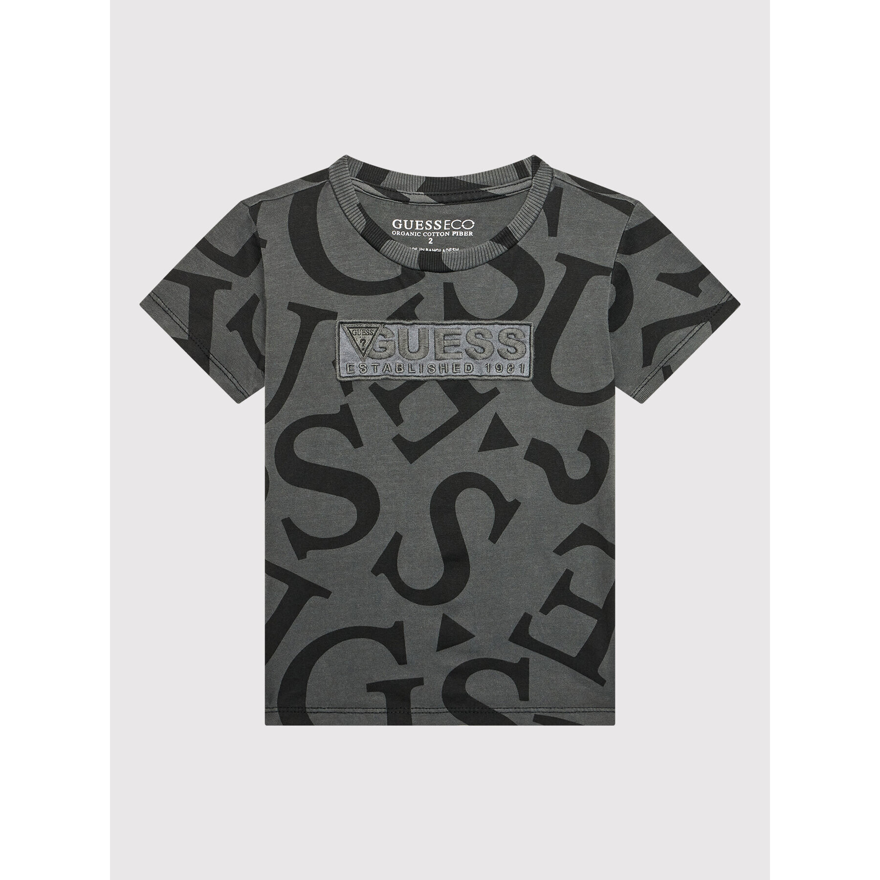 Guess T-Shirt N2YI32 K8HM0 Šedá Regular Fit - Pepit.cz