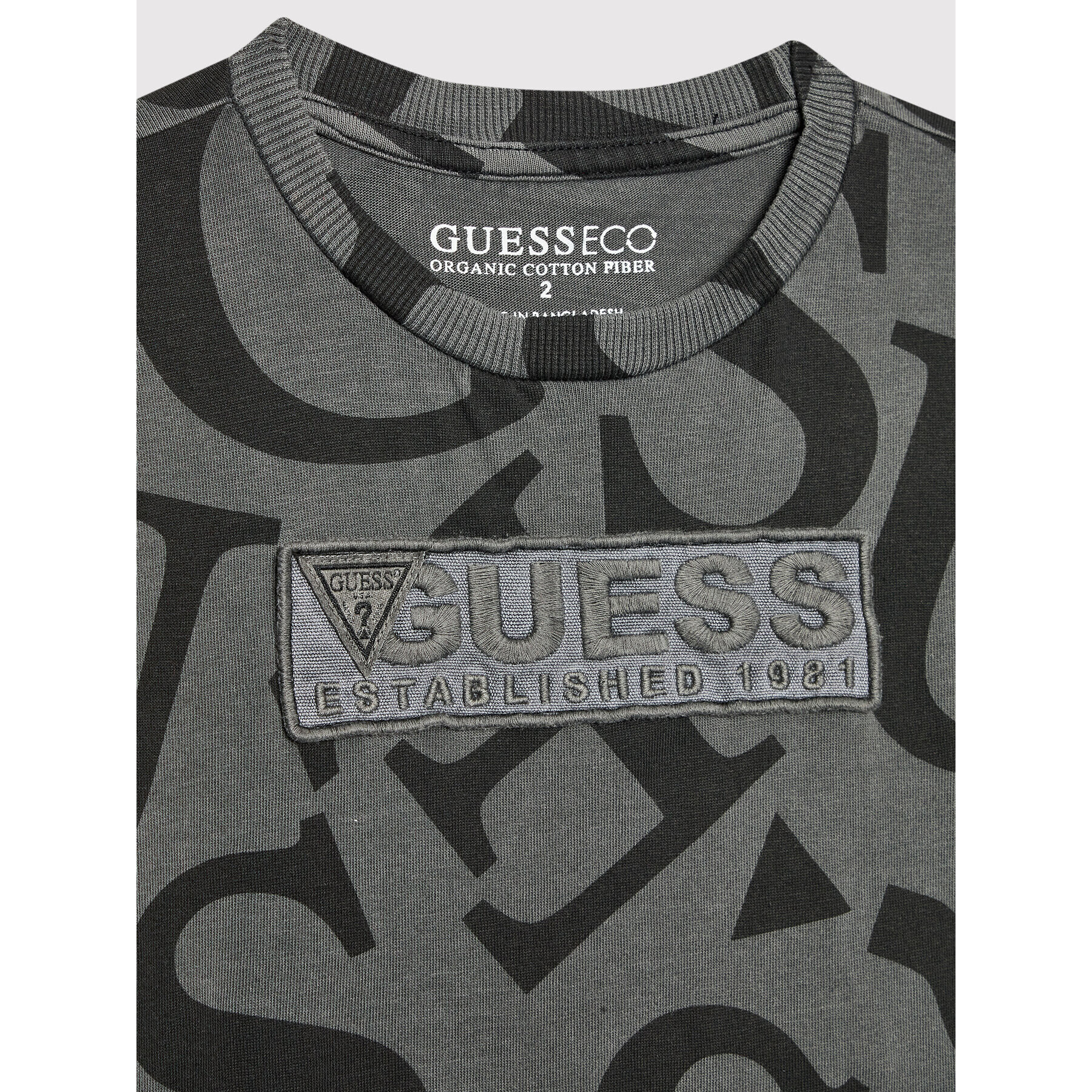 Guess T-Shirt N2YI32 K8HM0 Šedá Regular Fit - Pepit.cz