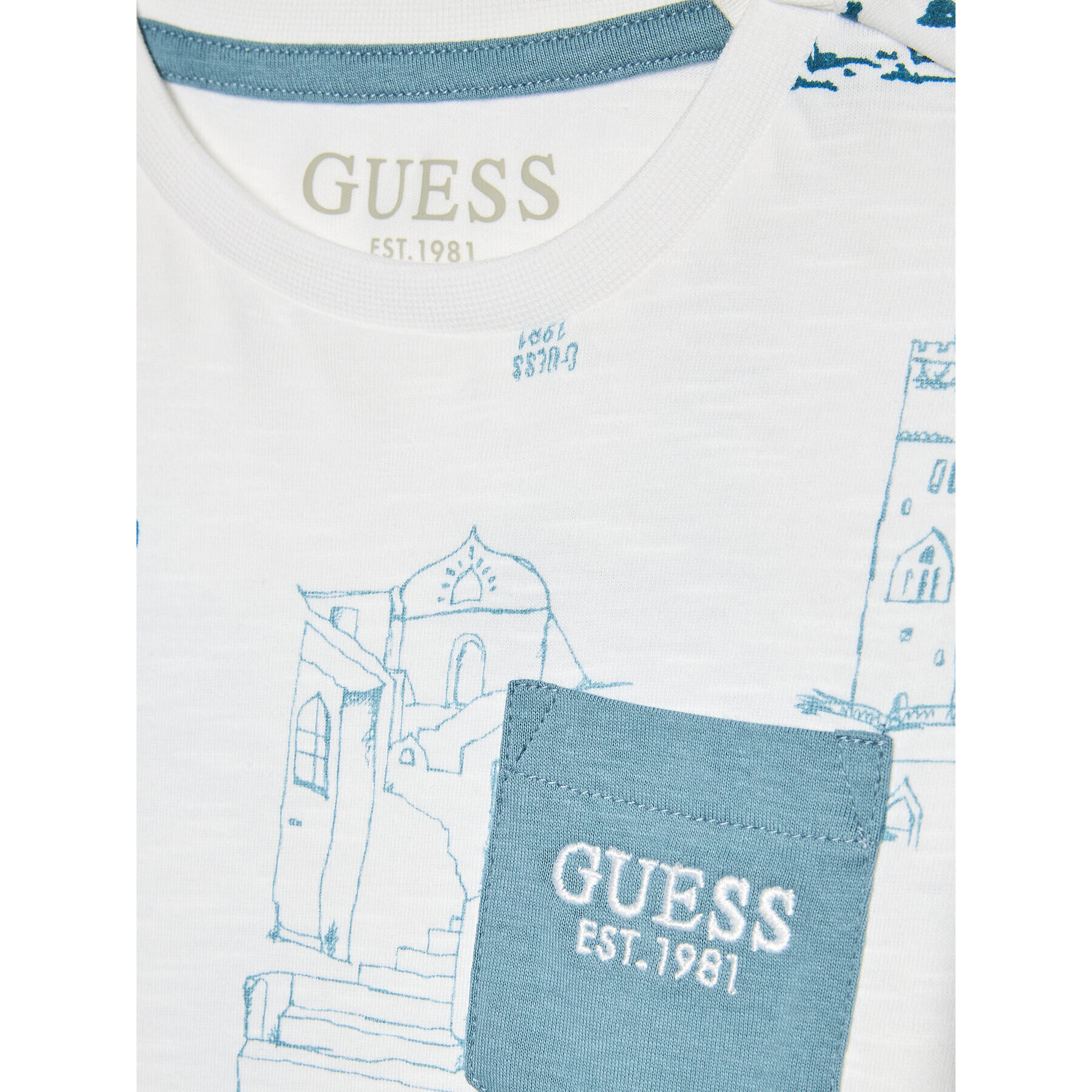 Guess T-Shirt N3GI12 K6XN3 Barevná Regular Fit - Pepit.cz