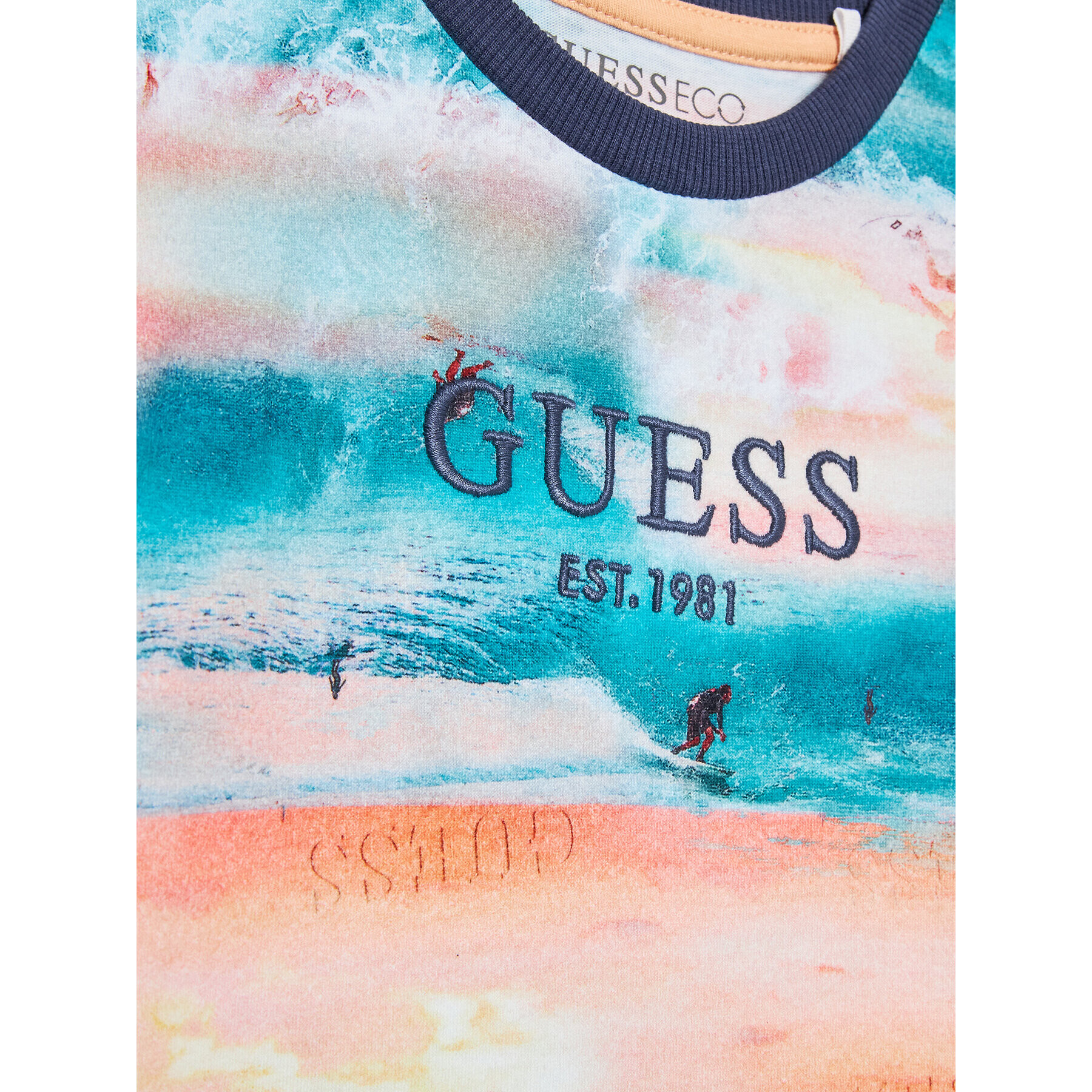 Guess T-Shirt N3GI24 K8HM3 Barevná Regular Fit - Pepit.cz