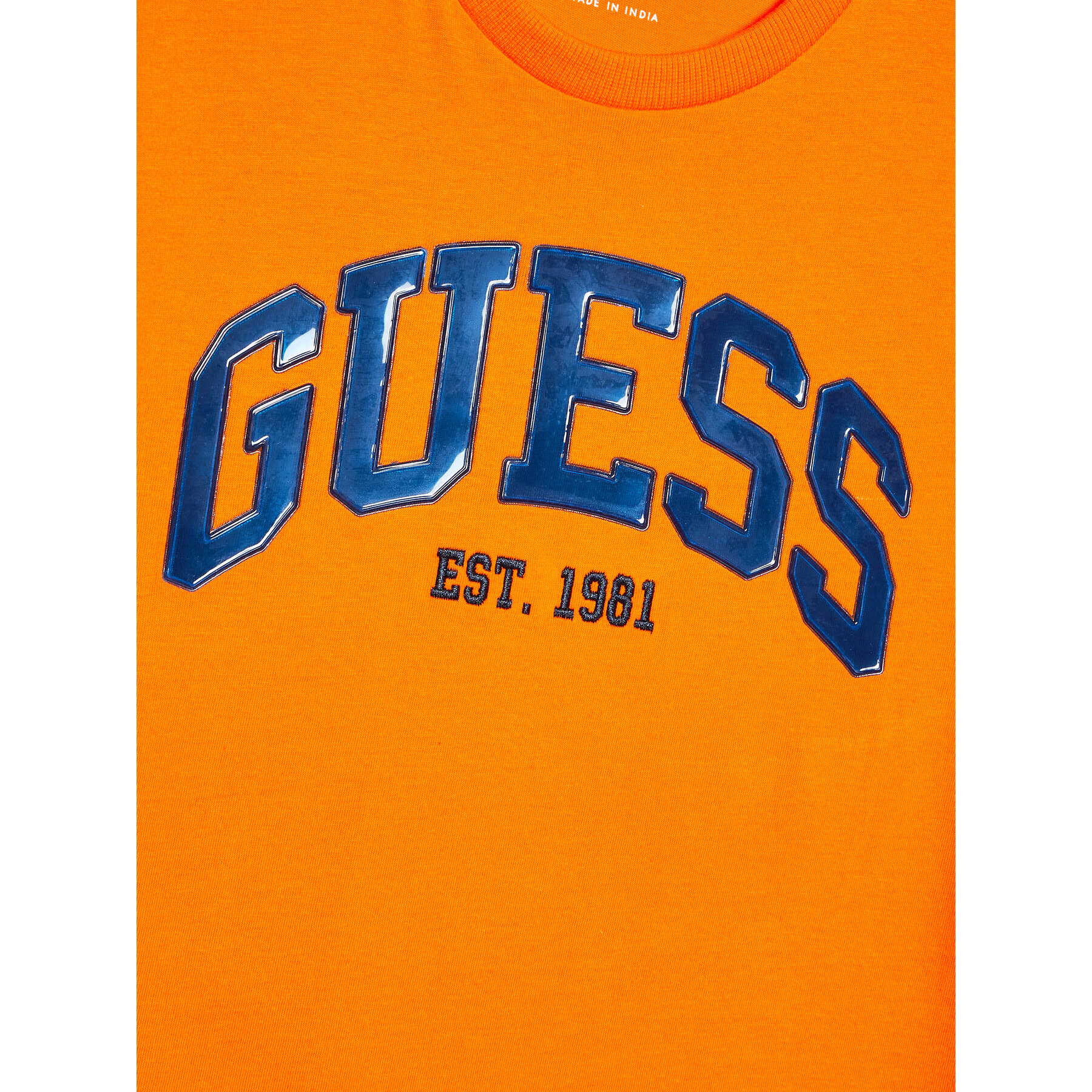 Guess T-Shirt N3RI07 K8HM3 Oranžová Regular Fit - Pepit.cz