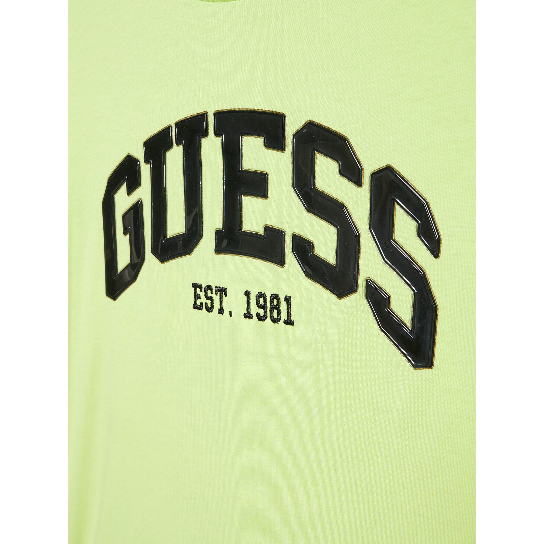 Guess T-Shirt N3RI07 K8HM3 Zelená Regular Fit - Pepit.cz