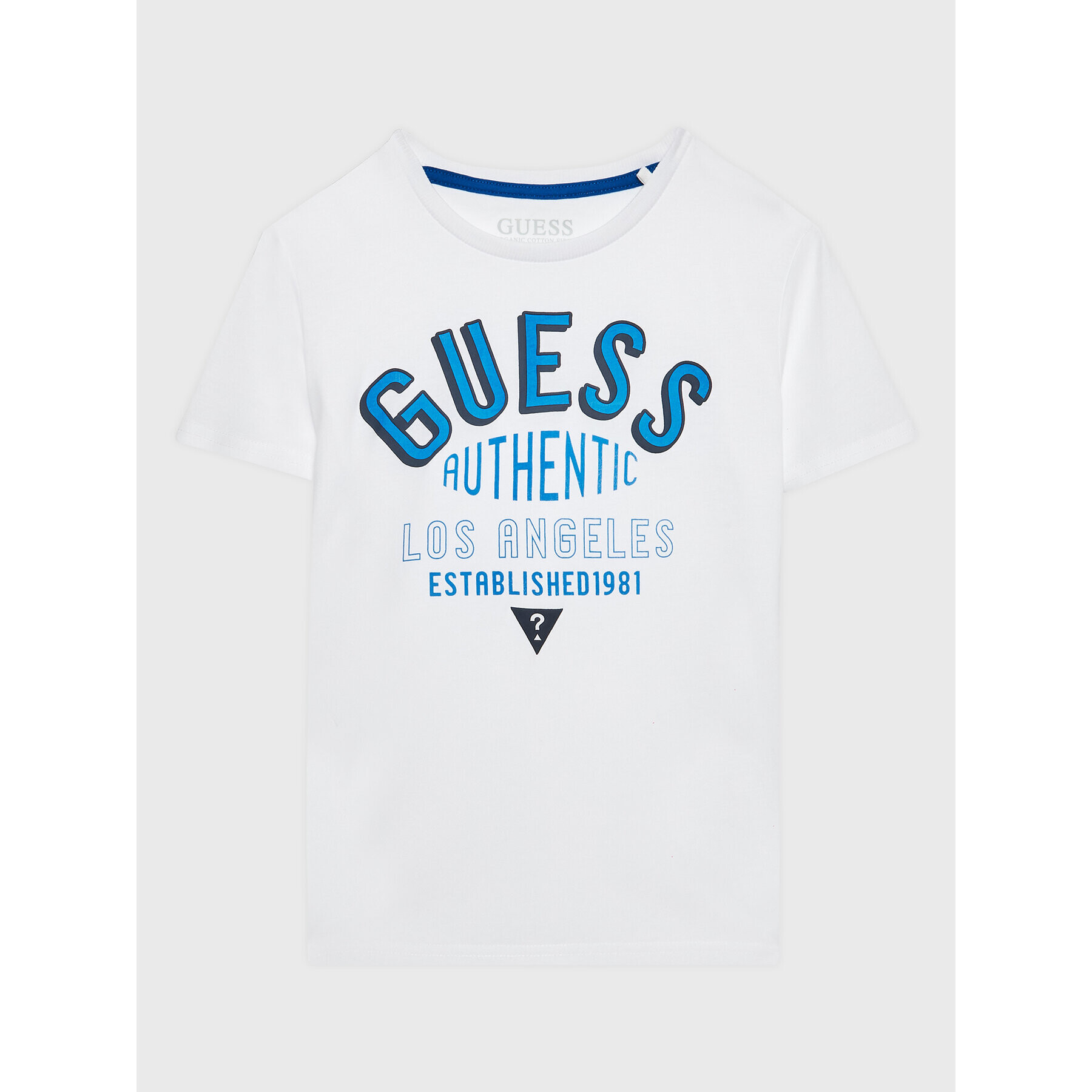 Guess T-Shirt N3RI09 K8HM0 Bílá Regular Fit - Pepit.cz