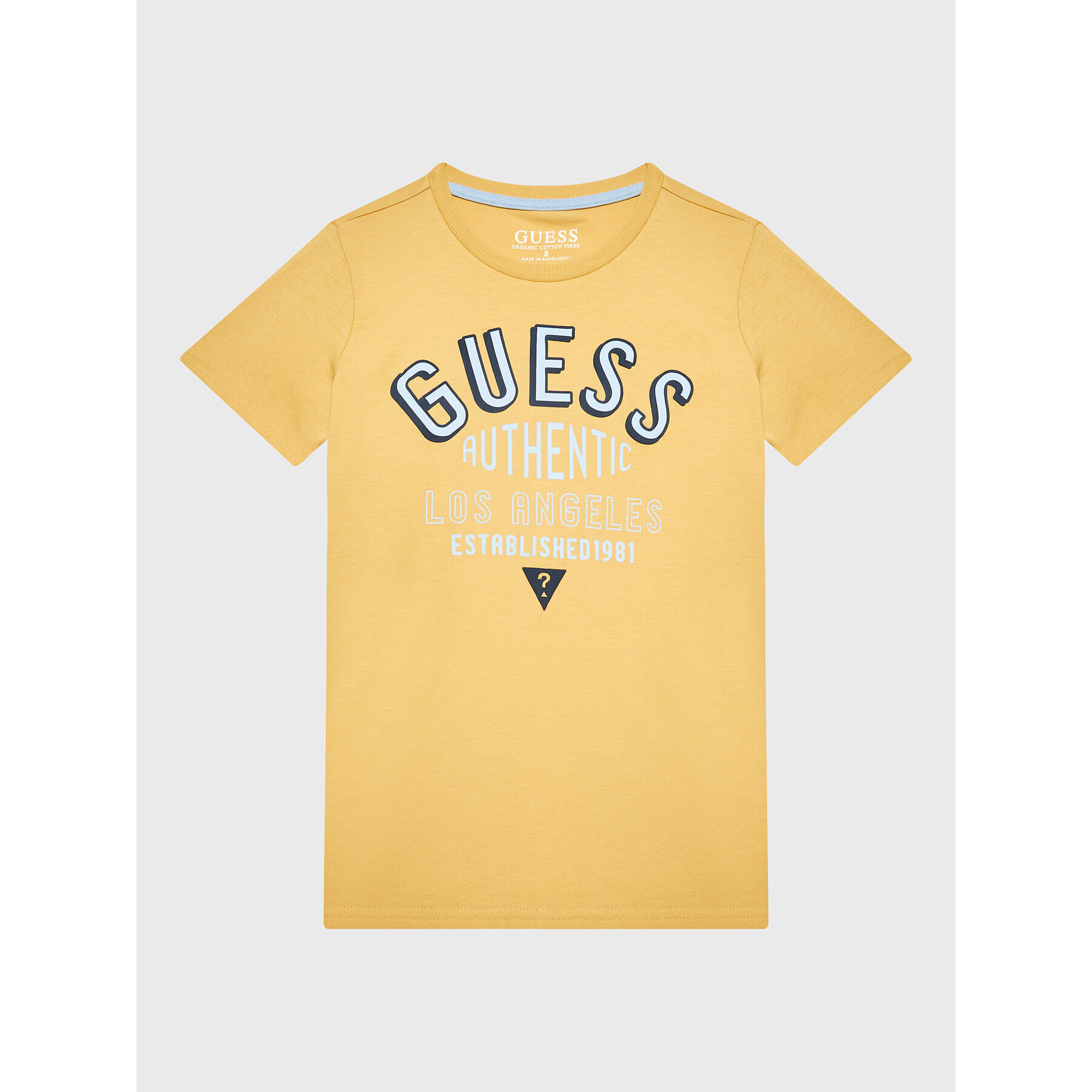 Guess T-Shirt N3RI09 K8HM0 Žlutá Regular Fit - Pepit.cz