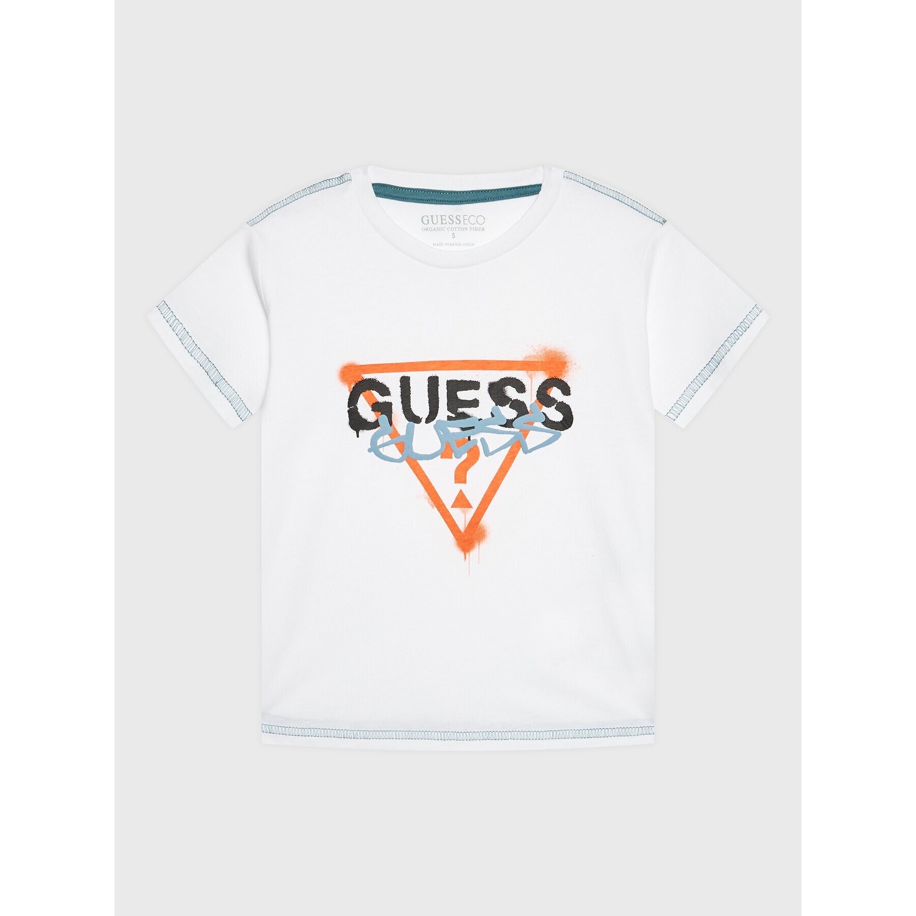 Guess T-Shirt N3RI15 K8HM0 Bílá Regular Fit - Pepit.cz