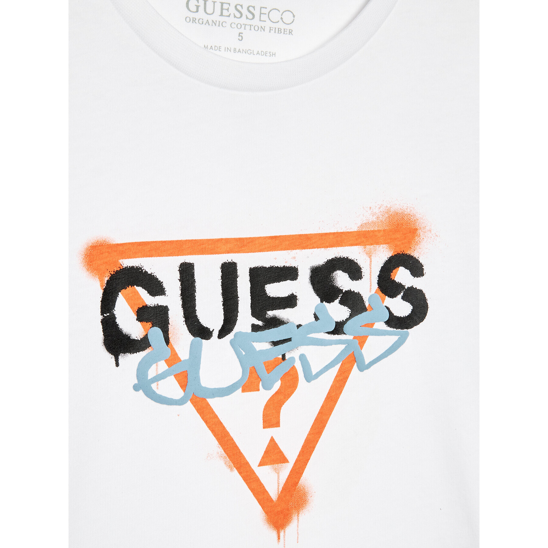 Guess T-Shirt N3RI15 K8HM0 Bílá Regular Fit - Pepit.cz